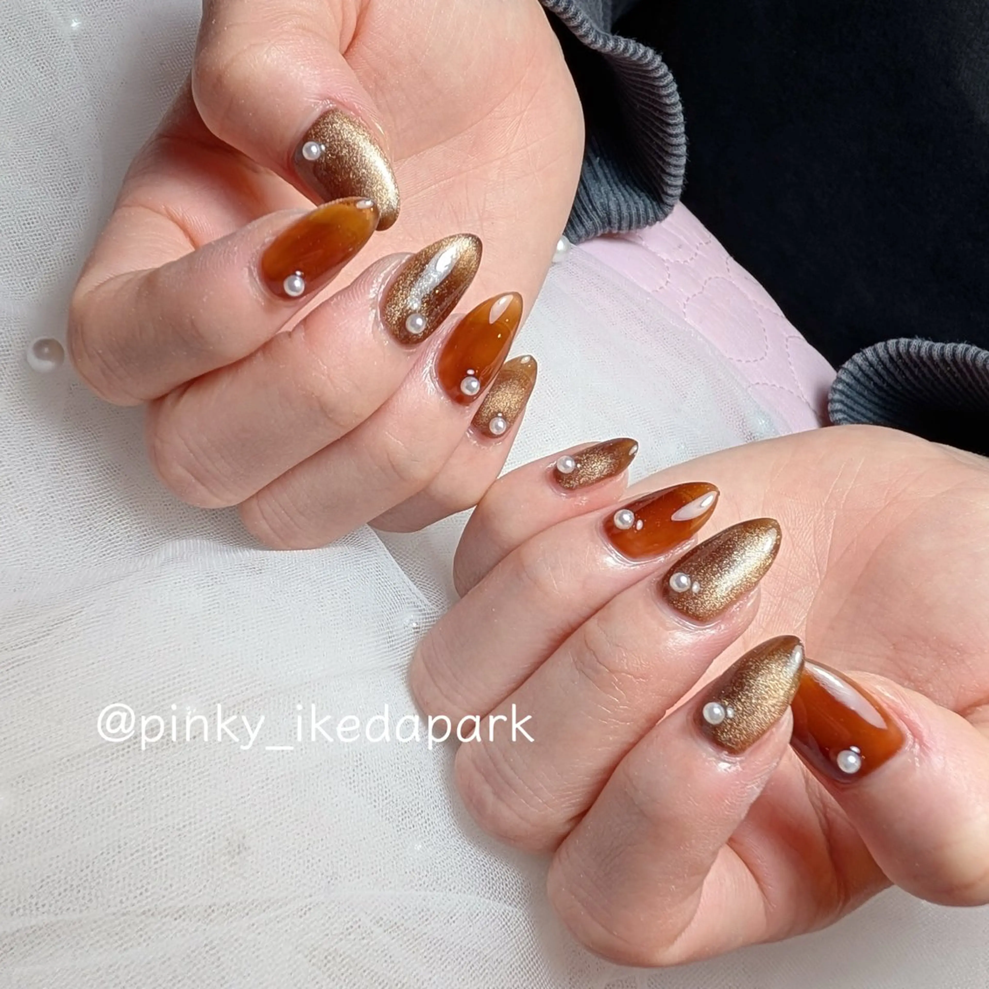 ネイル ハンドネイル PINKY nail所属・ピンキー 池田公園店のネイルデザイン