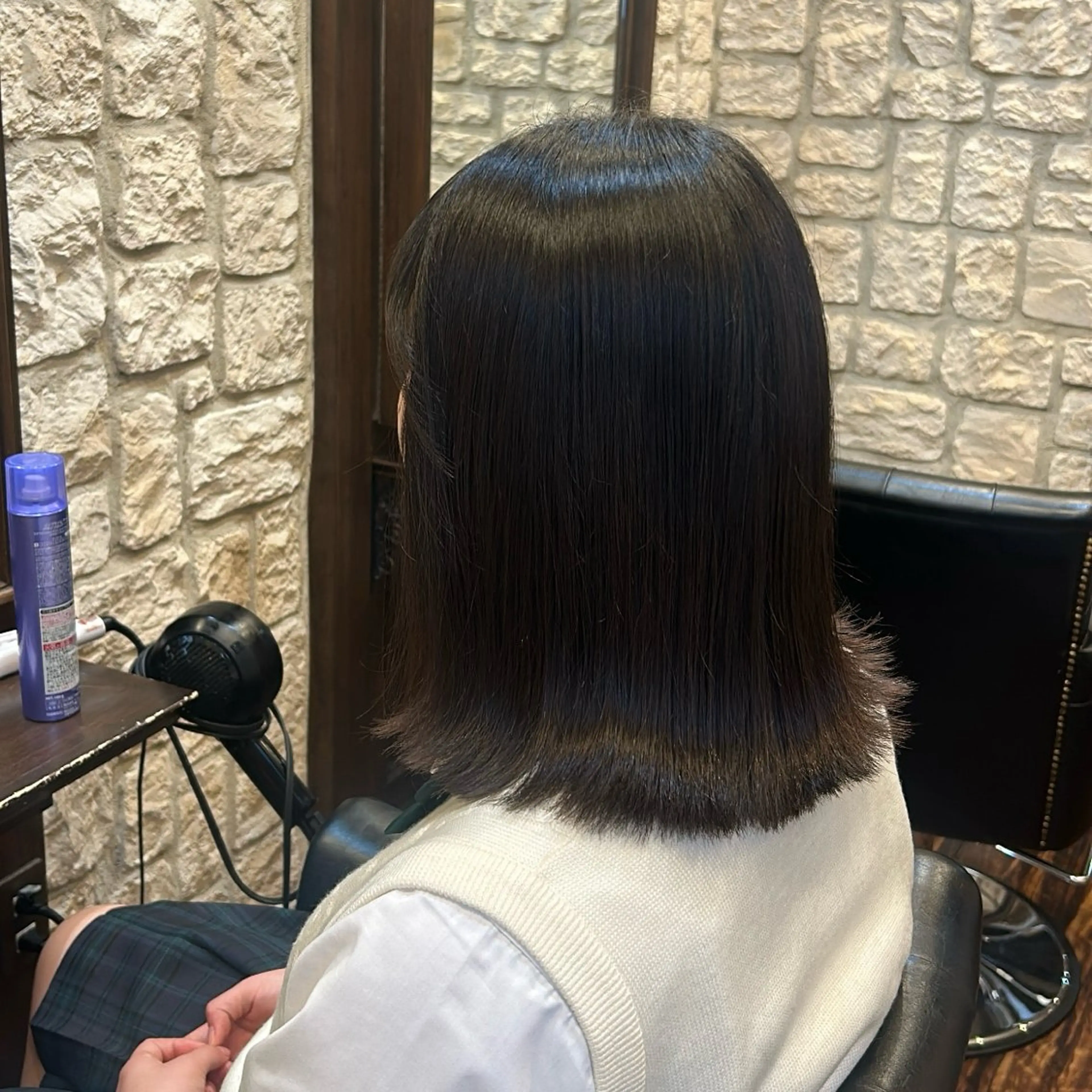 ミディアム ボブ 外ハネヘア MIKU ♡彡のヘアスタイル