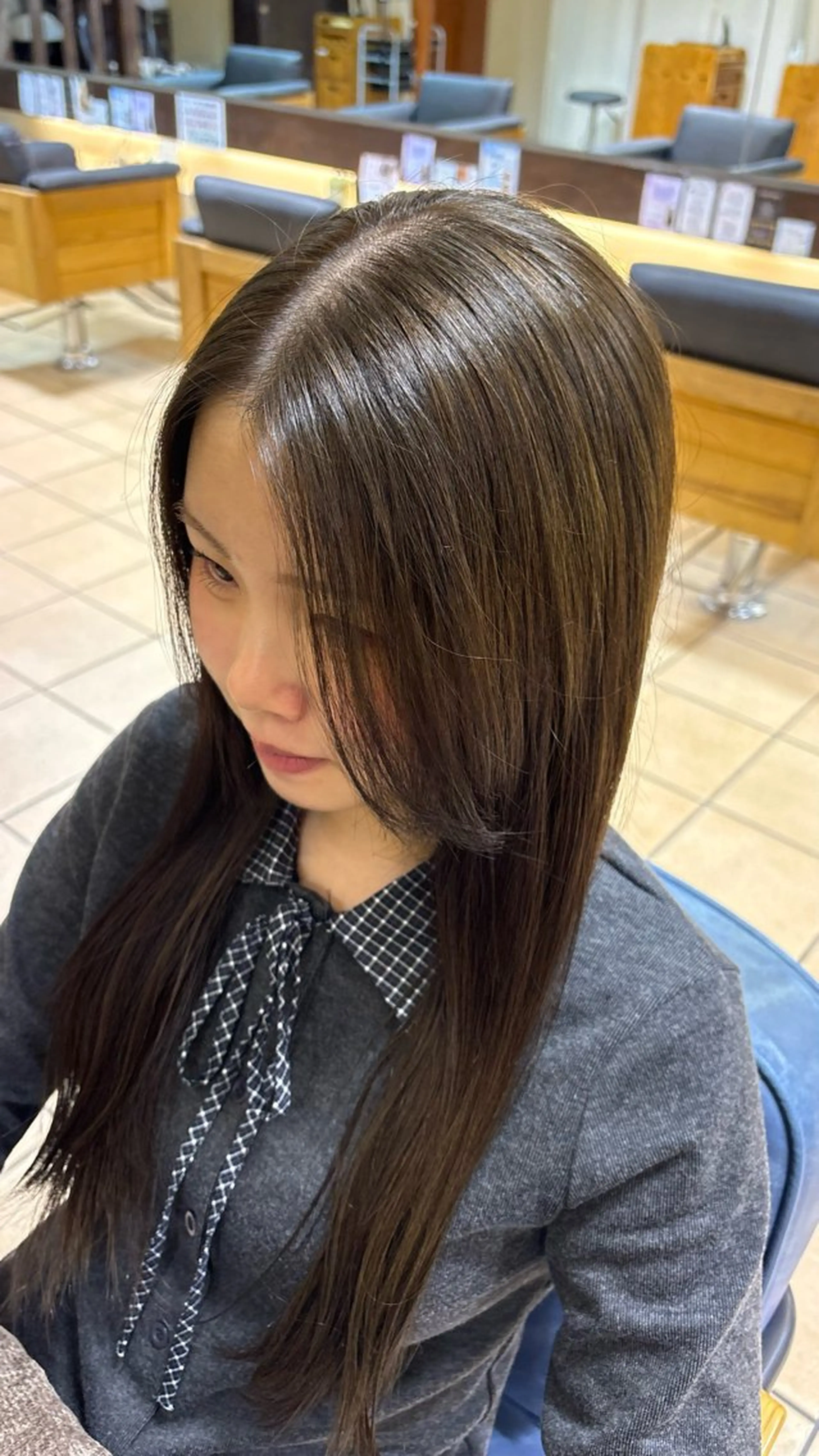 ロング カラー mocca★ 細川のヘアスタイル