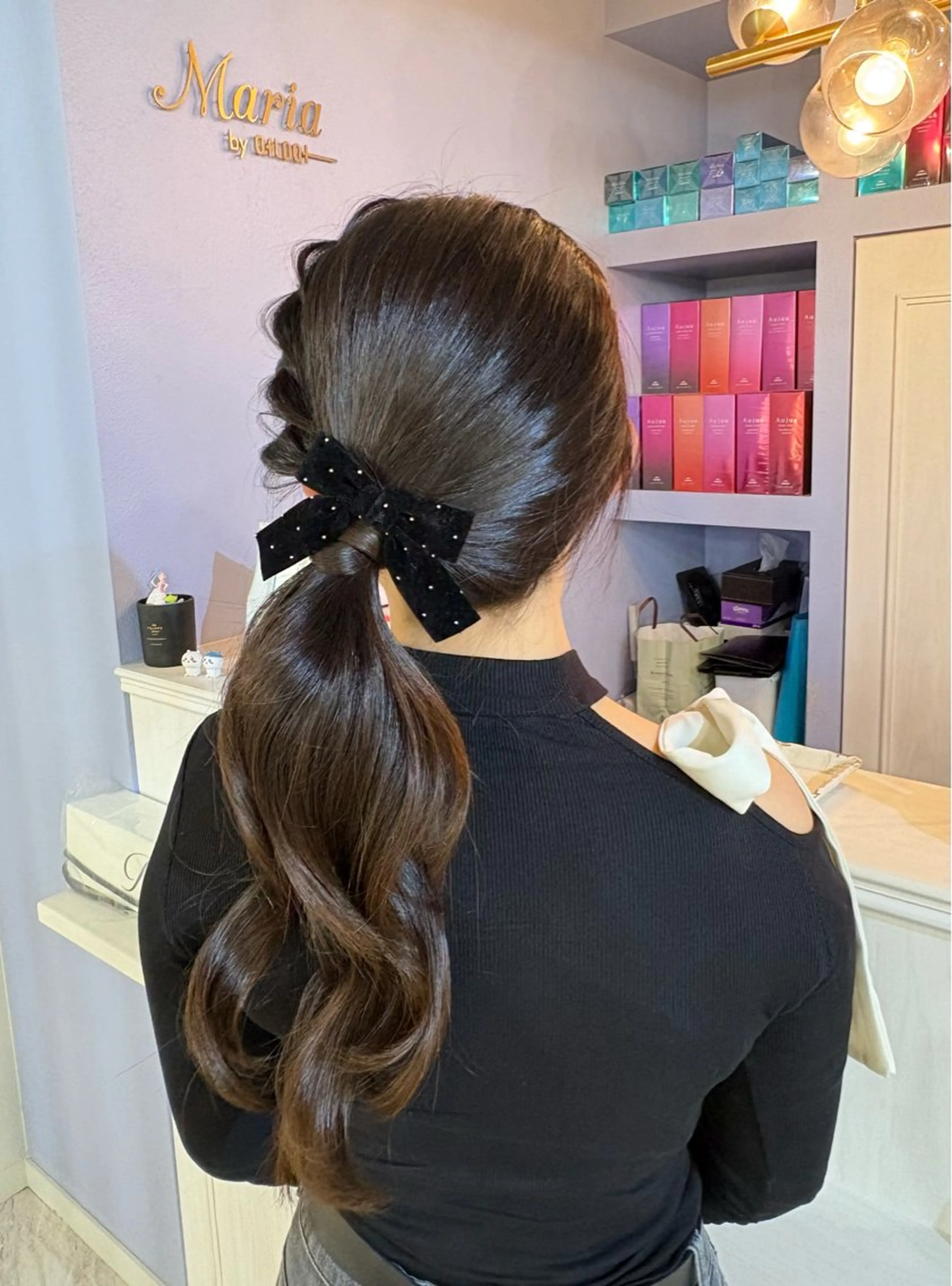 ヘアアレンジ ヘアセット yua 🎀のヘアスタイル