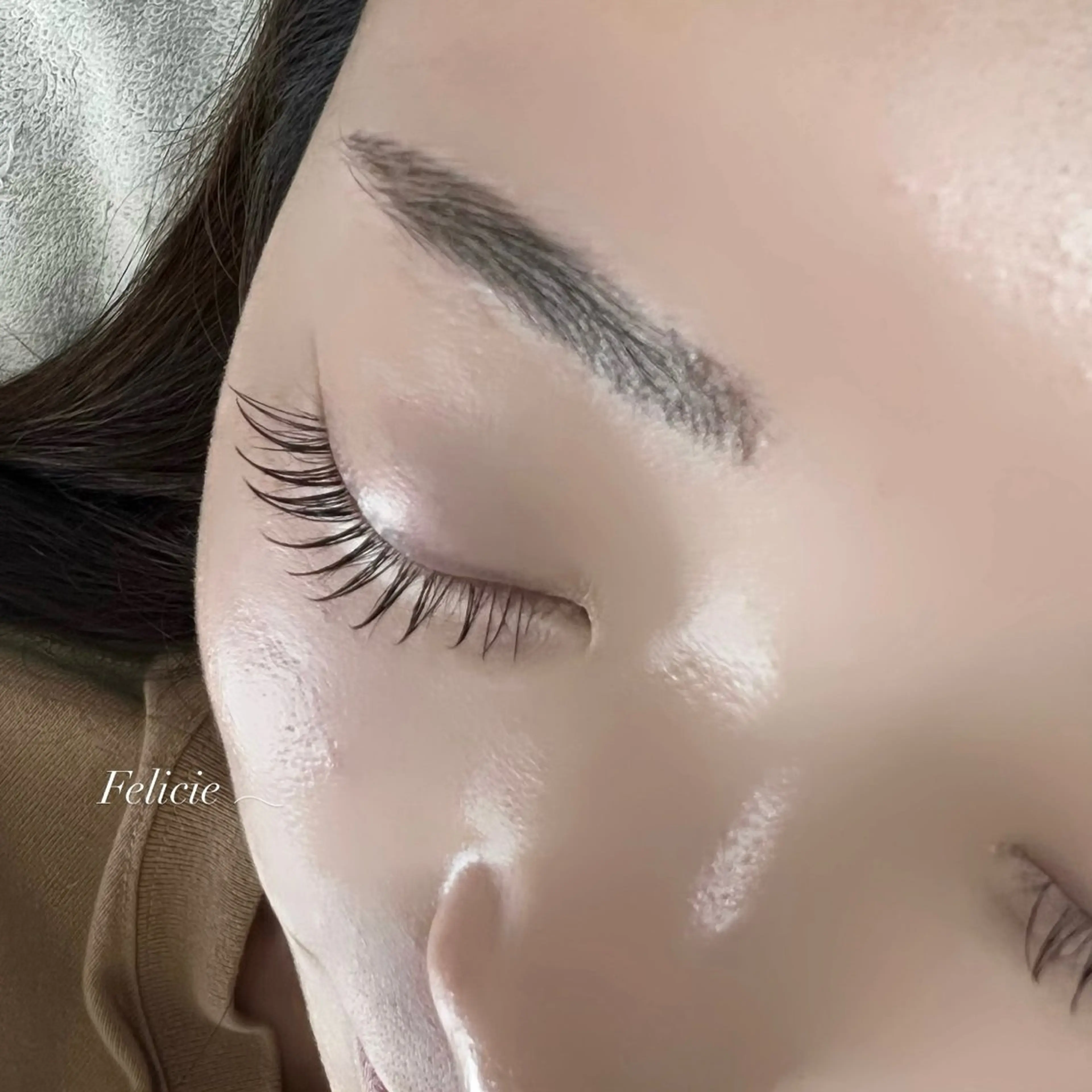 マツエク・マツパ フラットラッシュ マツエク Felicie＊ Sayakaのマツエク・マツパデザイン