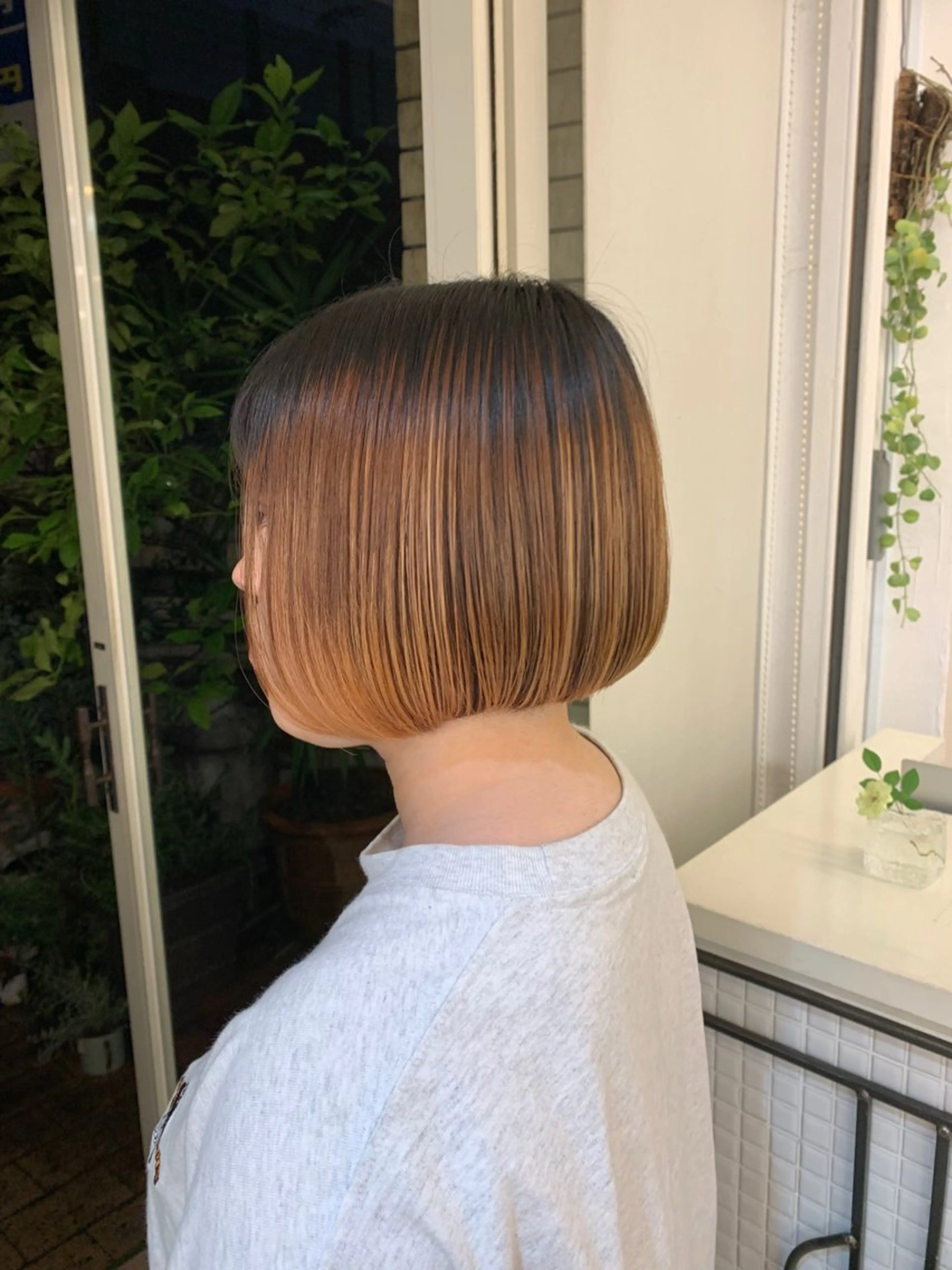 ショート ボブ JUURI所属・船曳 亜海のヘアスタイル