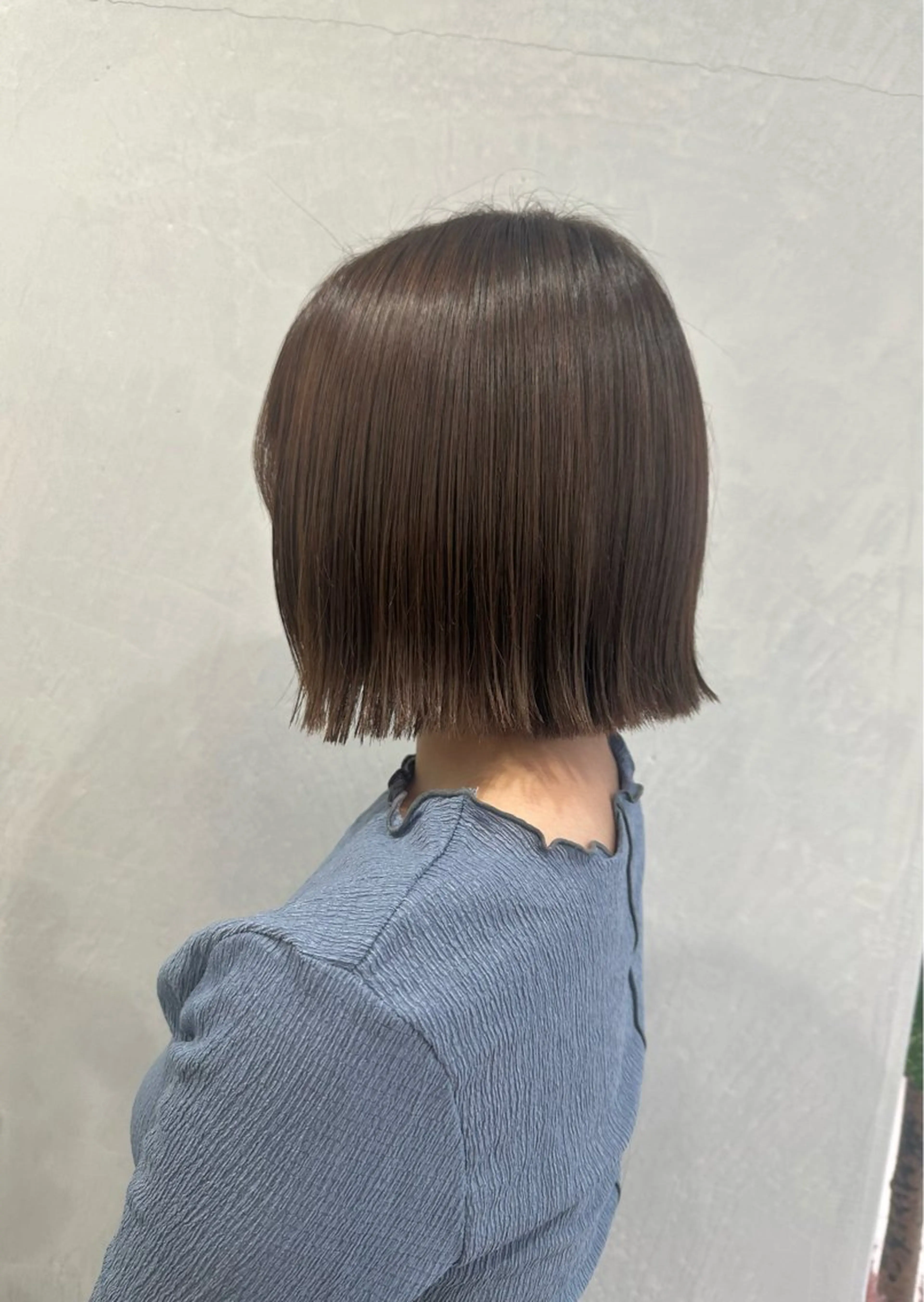 🍑カット+高保湿Flashmentトリートメント💚コテ巻き仕上げ🤍の写真