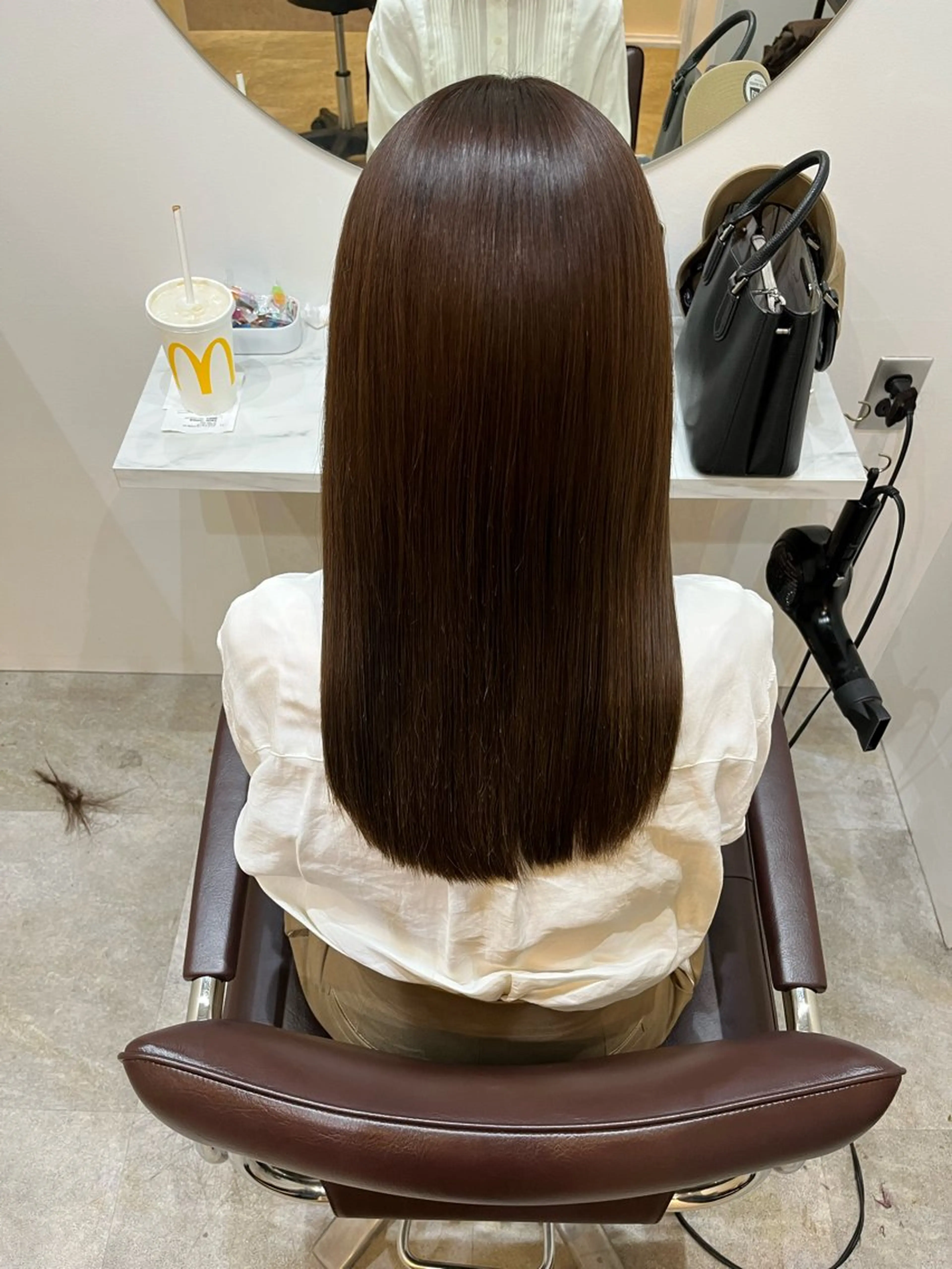 ロング カラー カット ヘアカラー トリートメント 【髪質改善　艶髪】 布川　莉穂のヘアスタイル