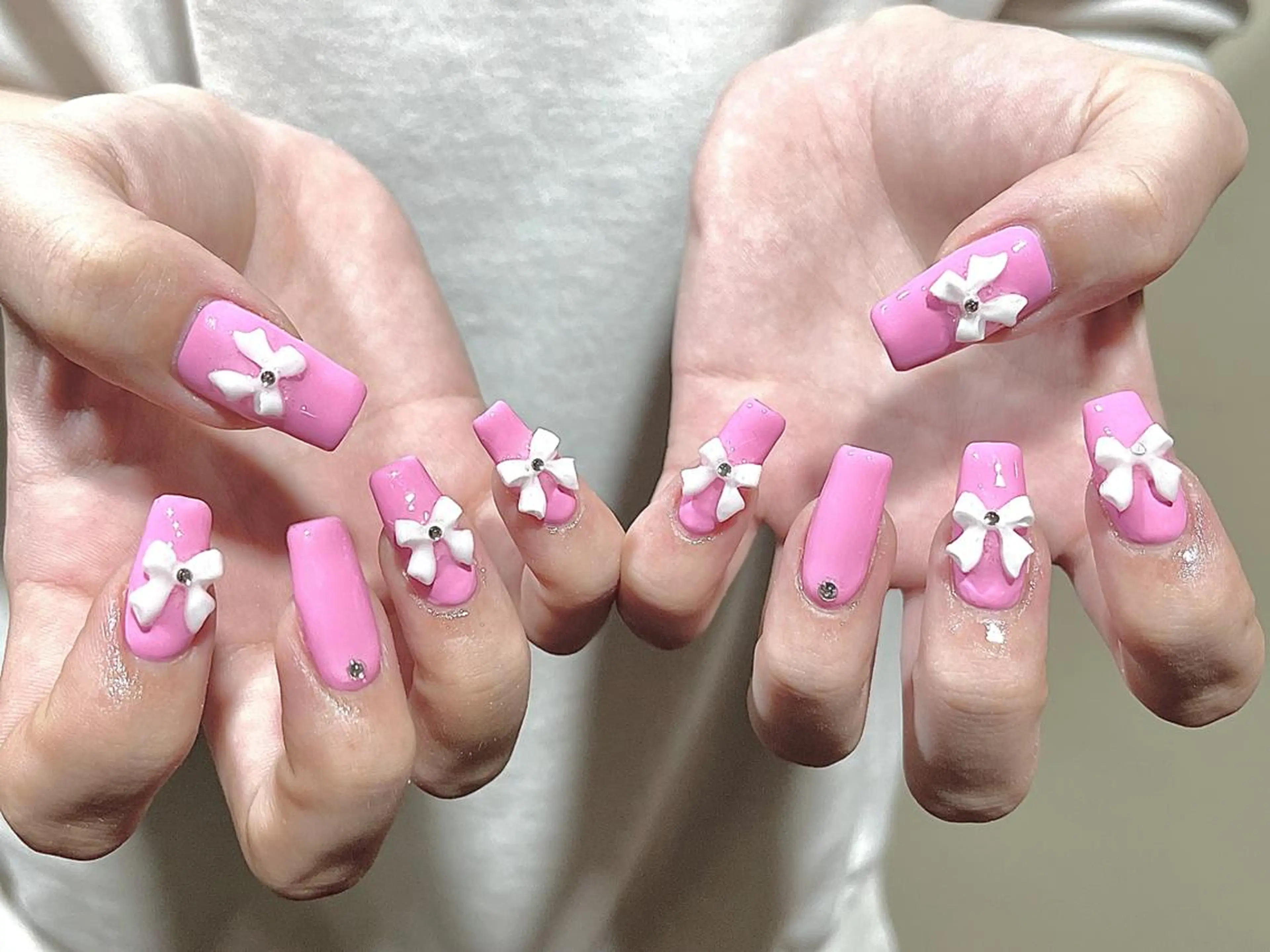 ネイル na🎀🎀na ちゅるちゅるのネイルデザイン