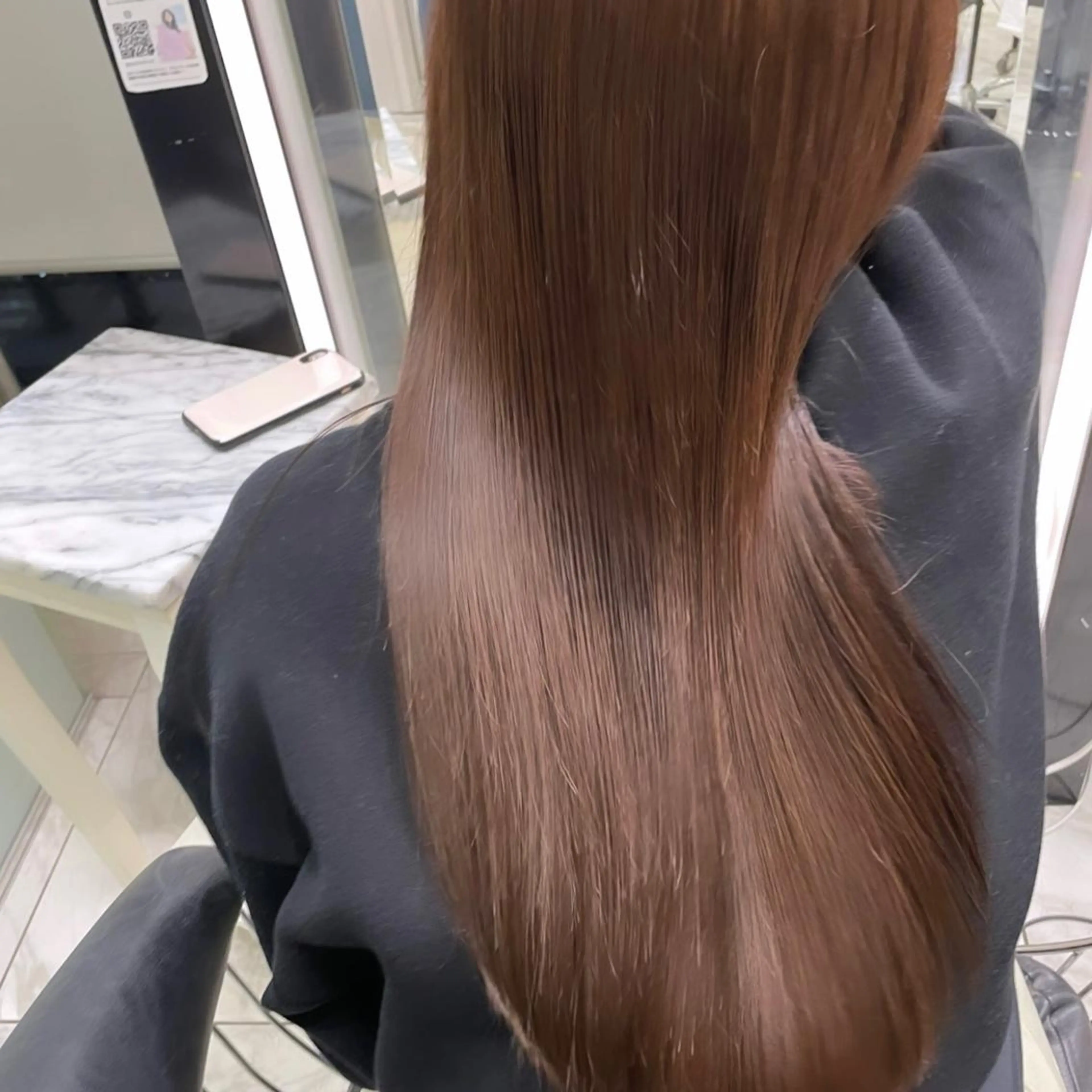 ロング トリートメント ヘッドスパ ボブパーマ ♡ヨシカワハナコのヘアスタイル