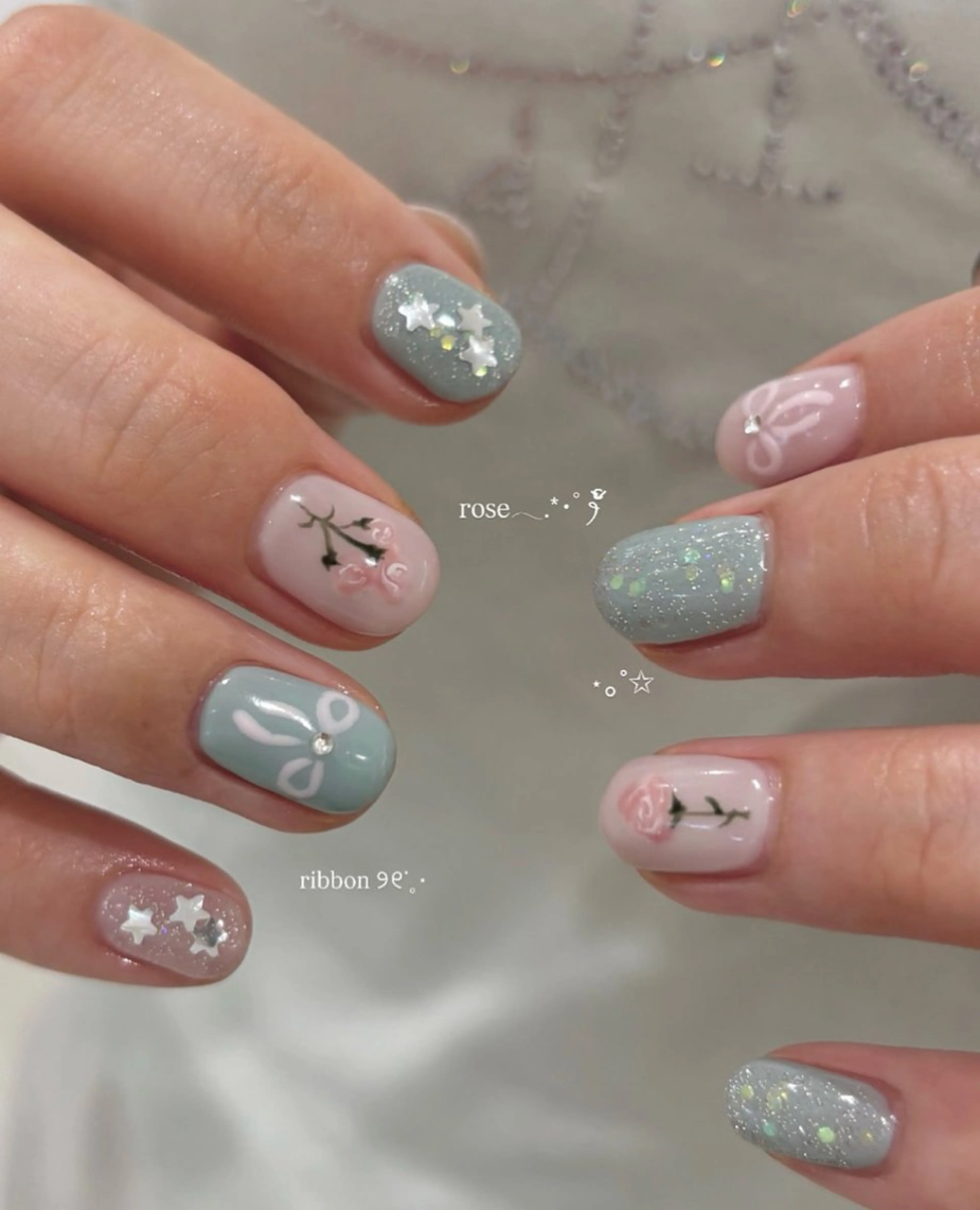 半額‼️🎀持ち込みフルオーダー🎀【パラジェル】⚠️こちらから返信があるまで確定は致しませんのでご了承ください。の写真