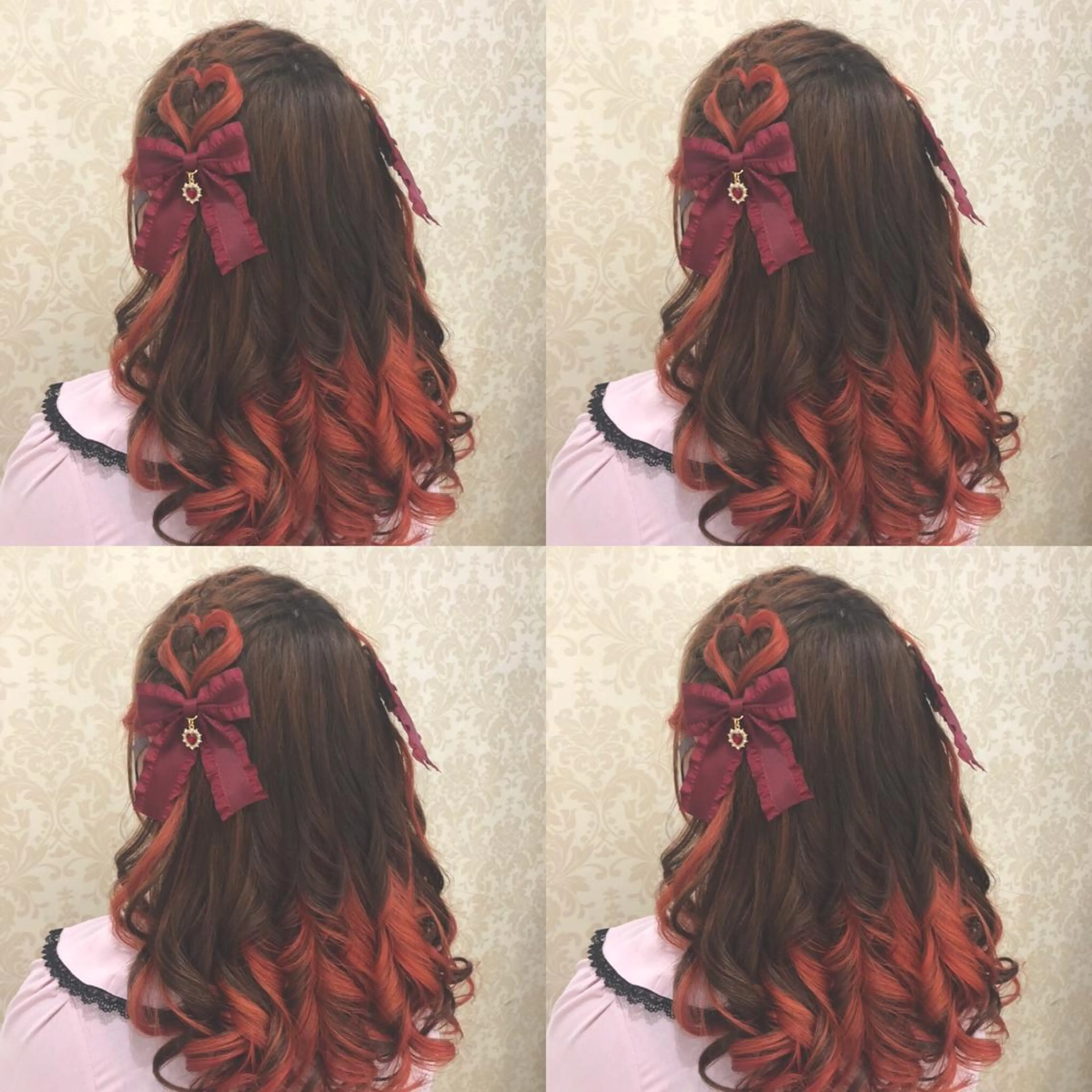 ロング ヘアアレンジ ハーフアップ ヘアセット 🌷MAYU 🌷のヘアスタイル