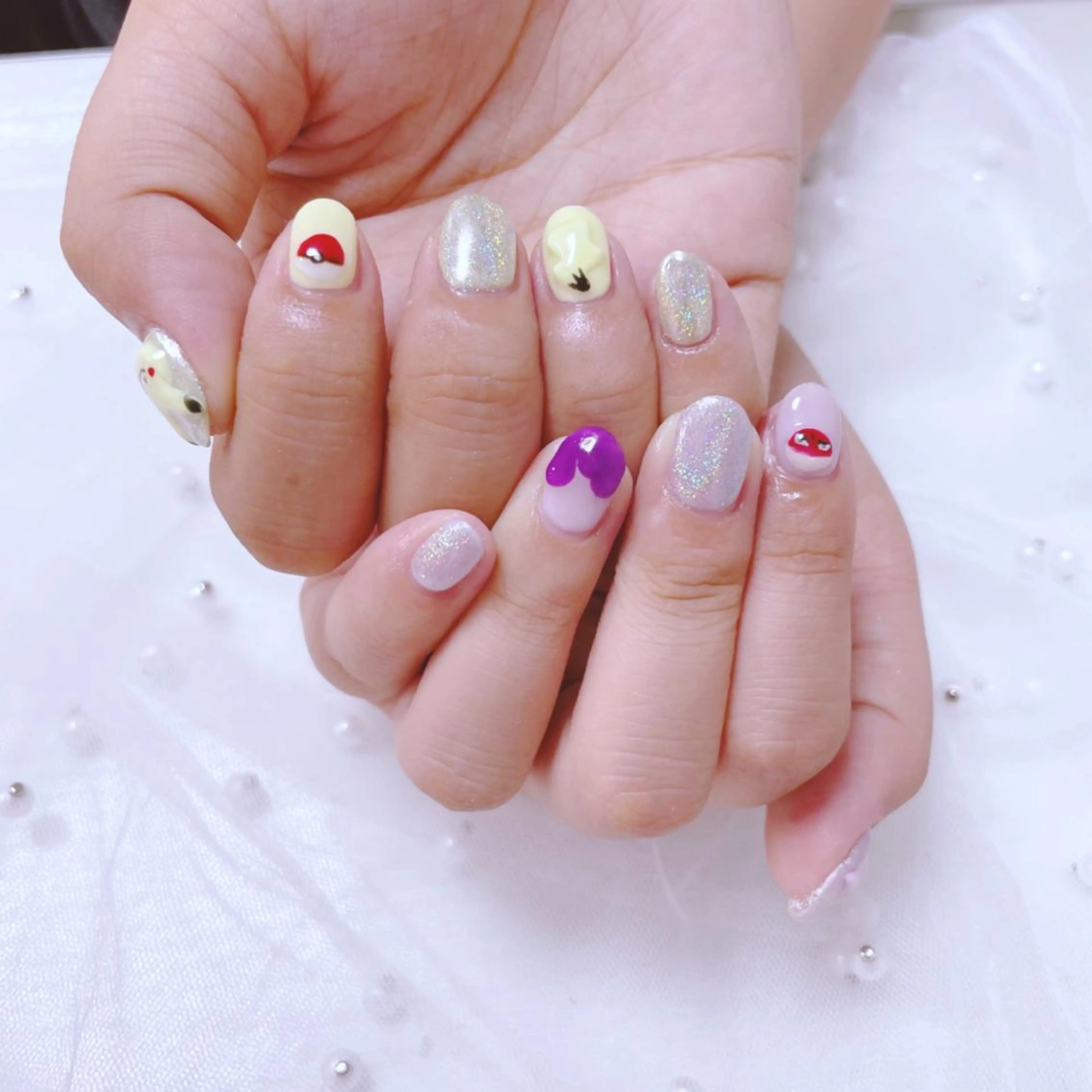 ネイル 🎀 Mayu 🎀痛ネイルのネイルデザイン