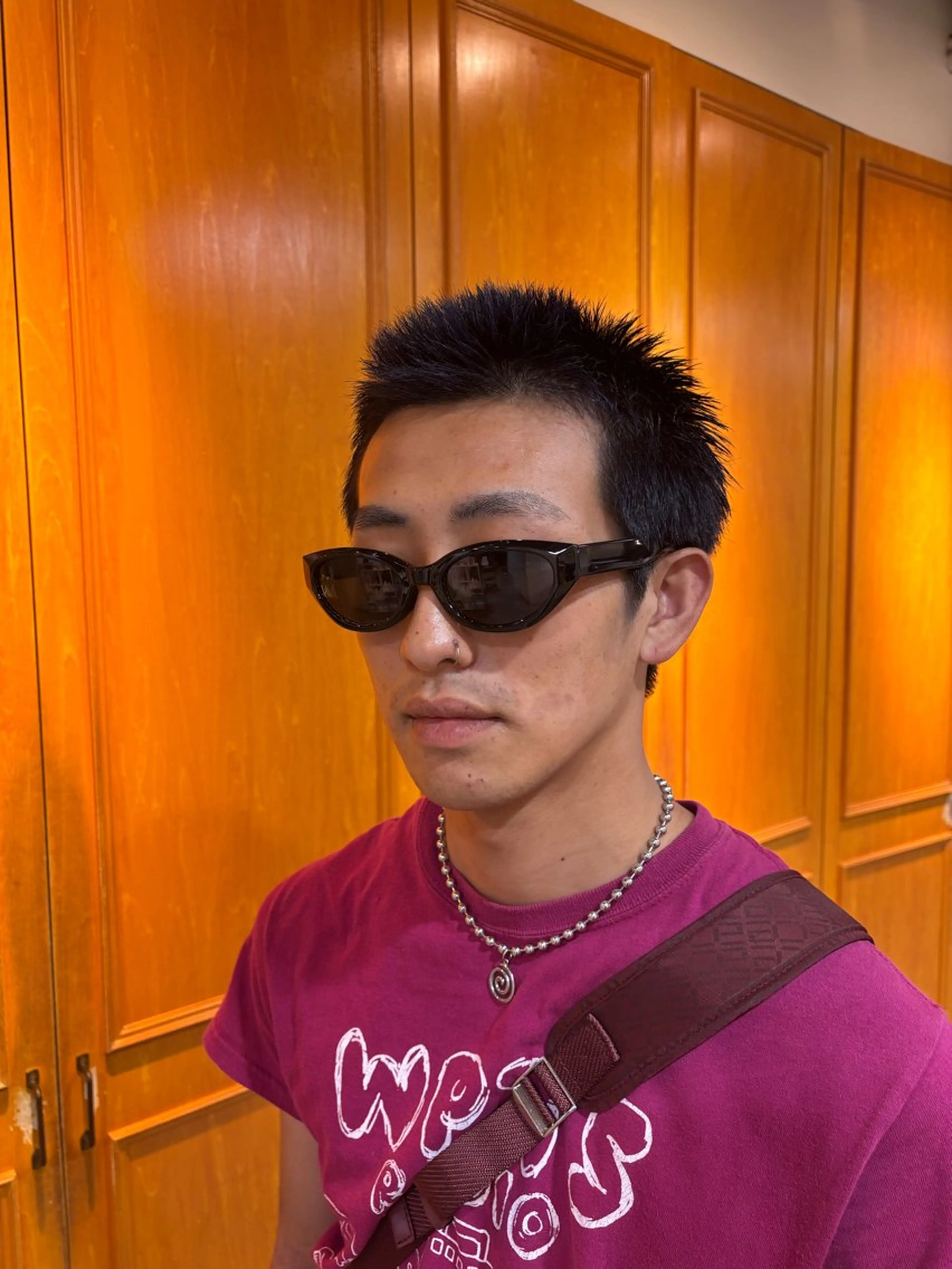 ショート カラー ヘアアレンジ メンズ green所属・⚡️Hiroto/ colorのヘアスタイル