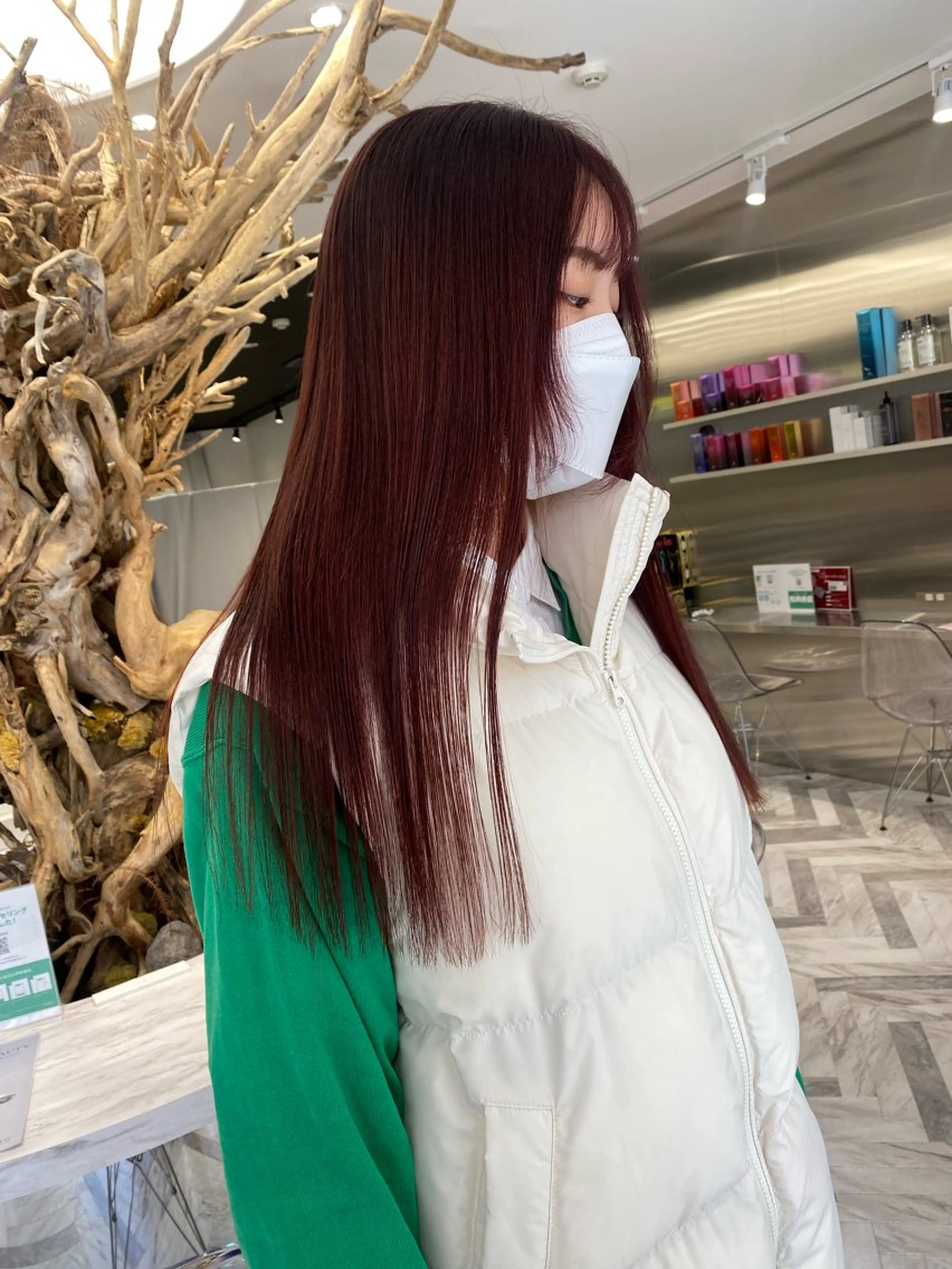 セミロング カラー ヘアカラー カンナ【Y2Kネイル /コーンロウ】のネイルデザイン