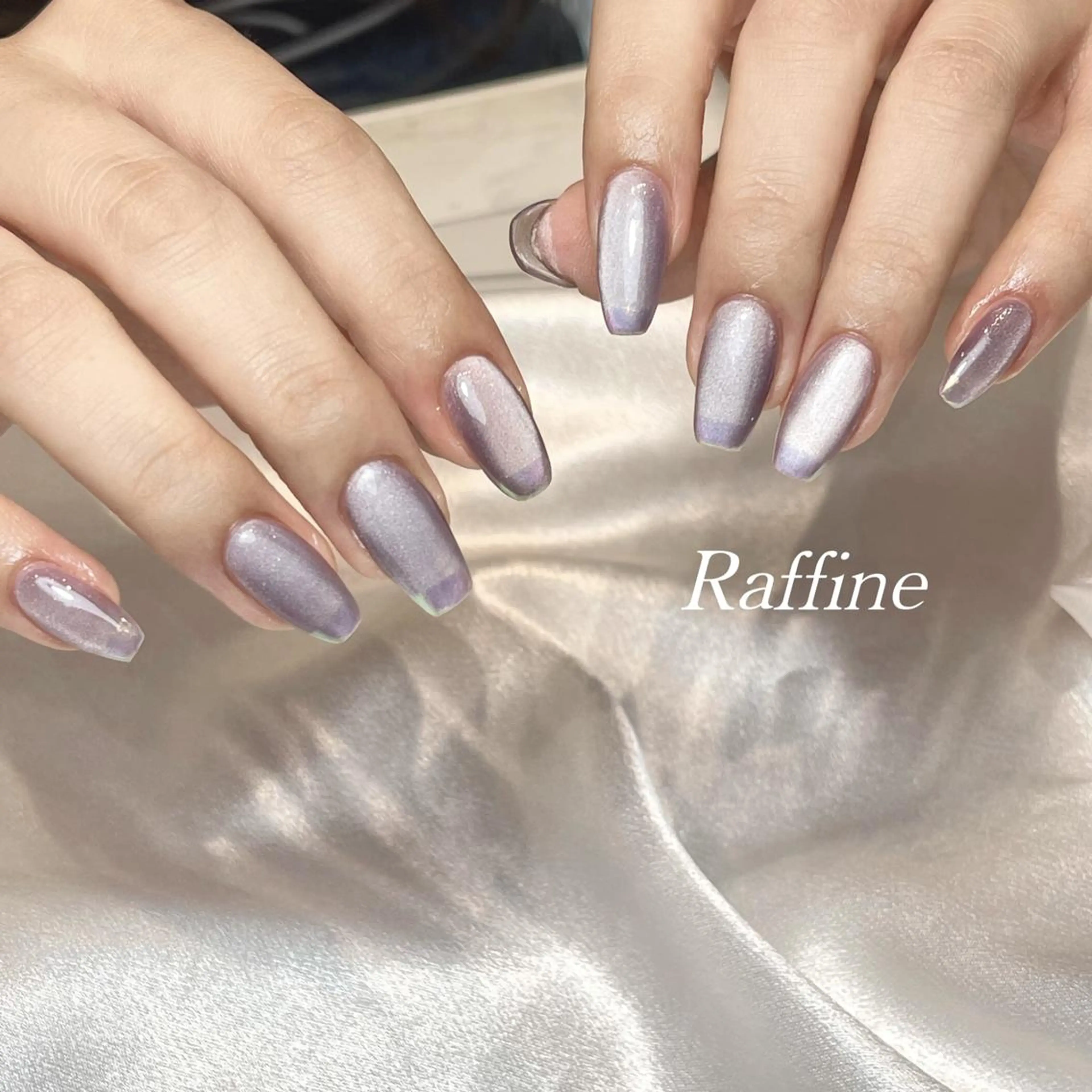 ネイル RAFFINE haru🦋🩵のネイルデザイン