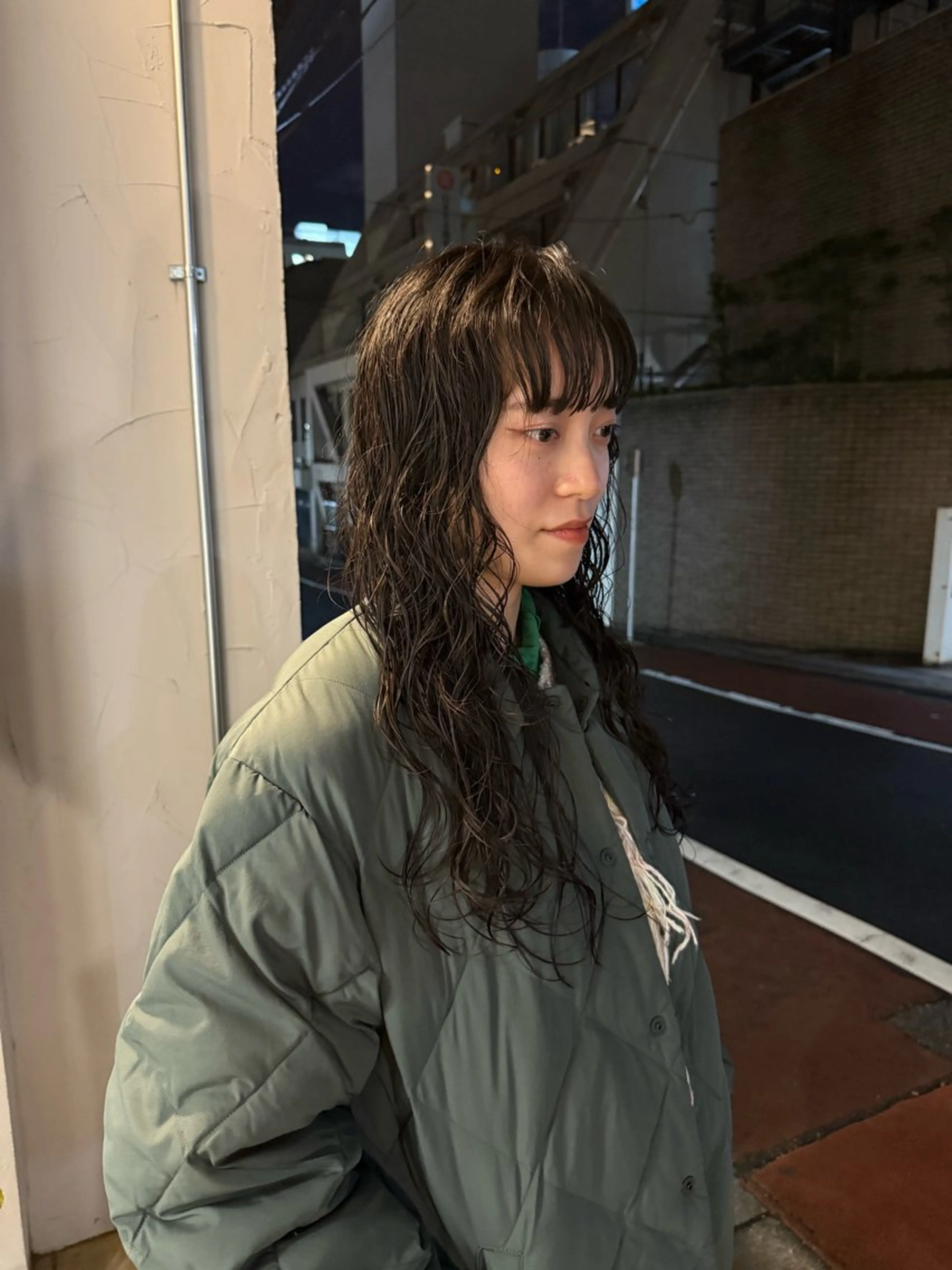 ロング パーマ パーマ/ボブ /レイヤー チヒロのヘアスタイル