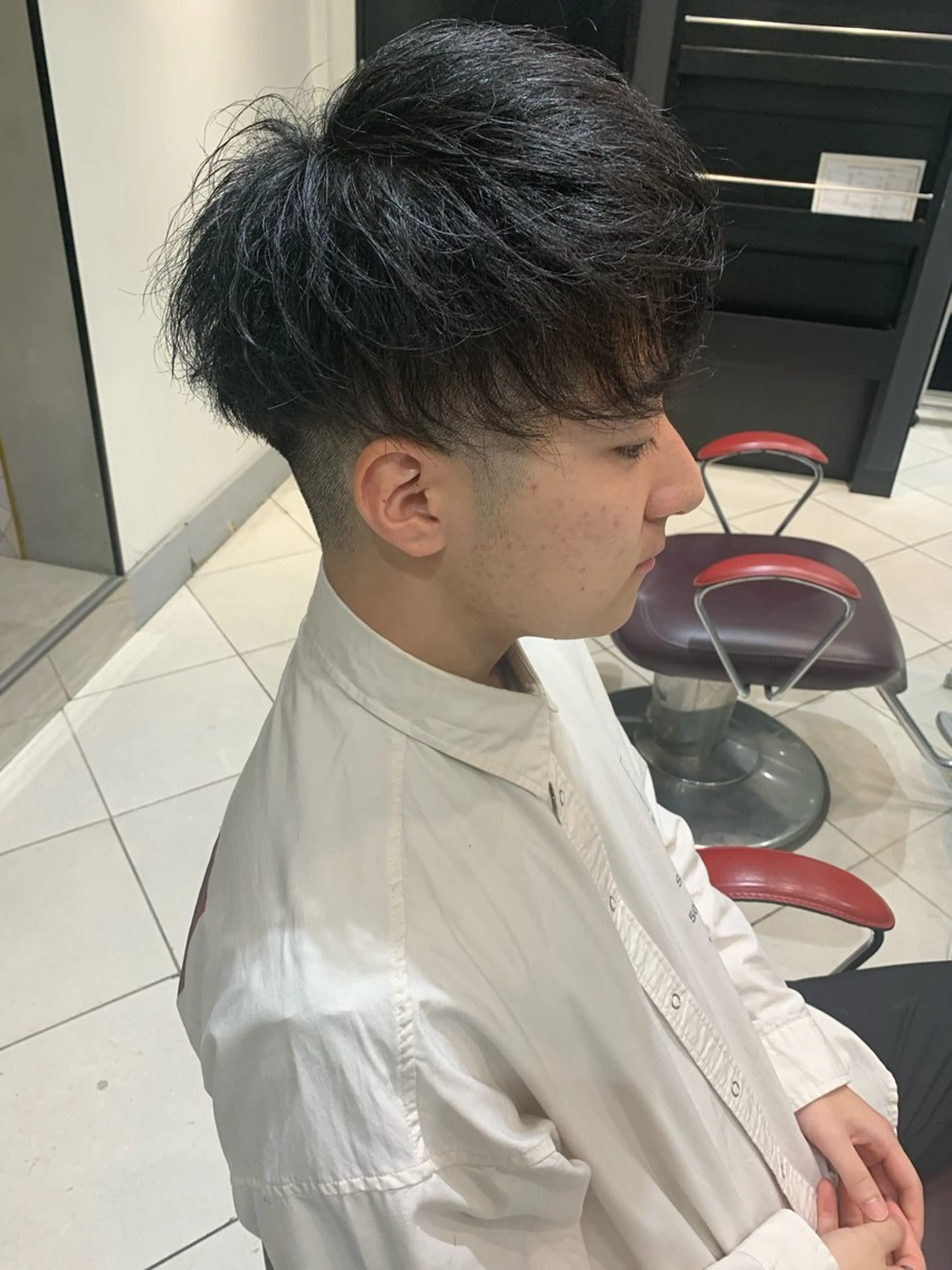 メンズ カット ヘッドスパ ヘアセット ✨上村 潤平✨メンズヘア✨のヘアスタイル