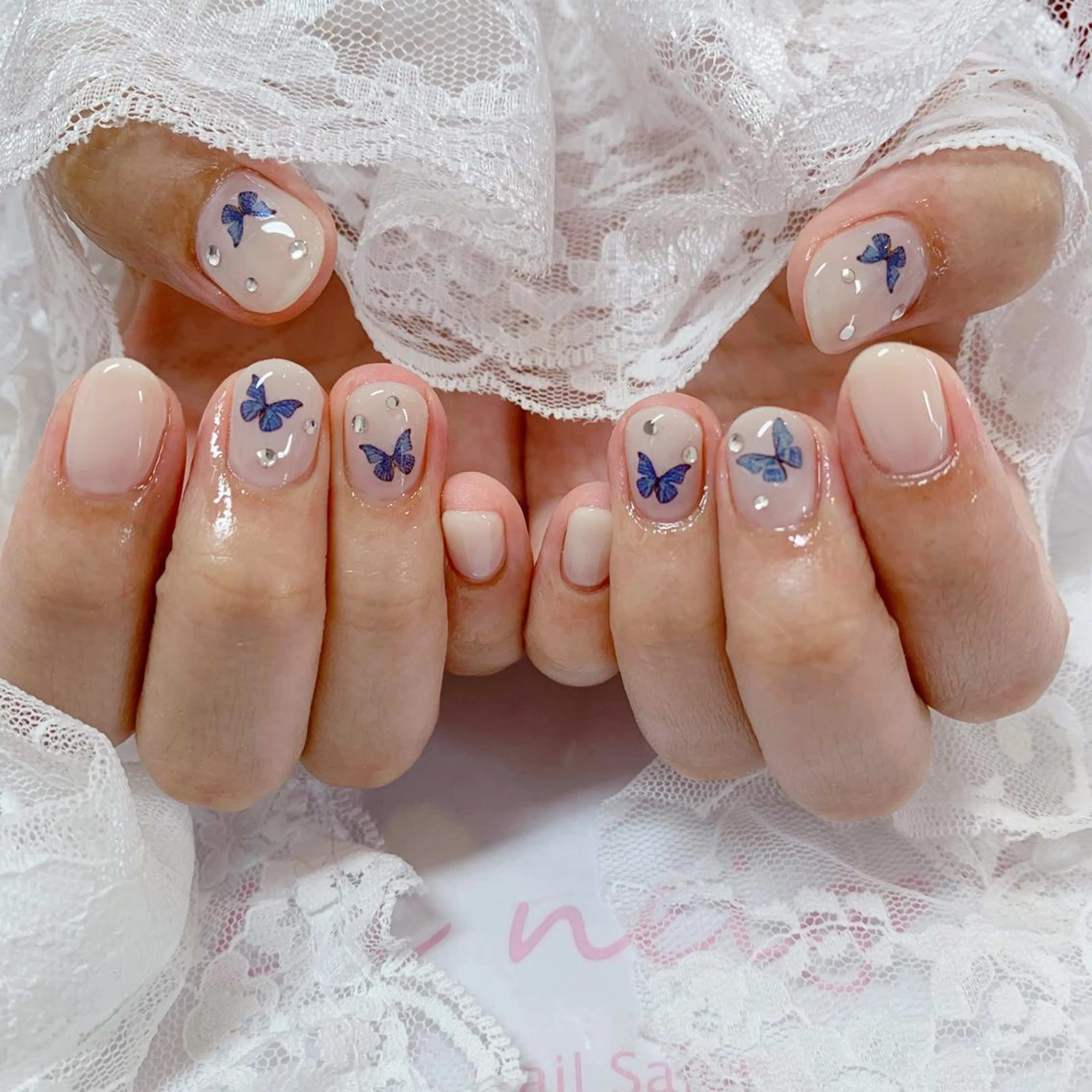 ネイル La neige* yuki 🥯🍑のネイルデザイン