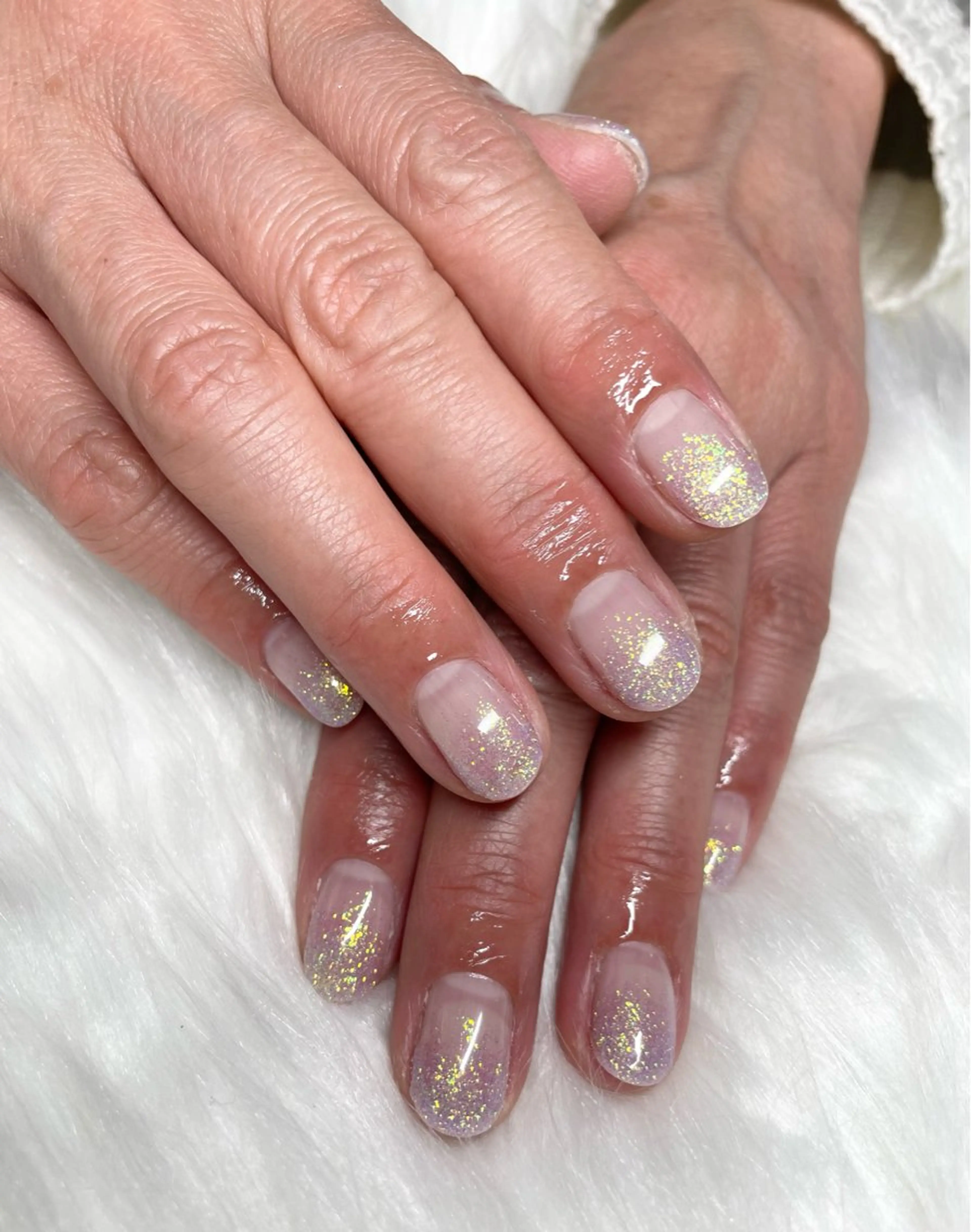 ネイル フットネイル フレンチネイル ジェルネイル グラデーション 韓国ネイル private salon fee所属・nail salon feeゆりかのネイルデザイン