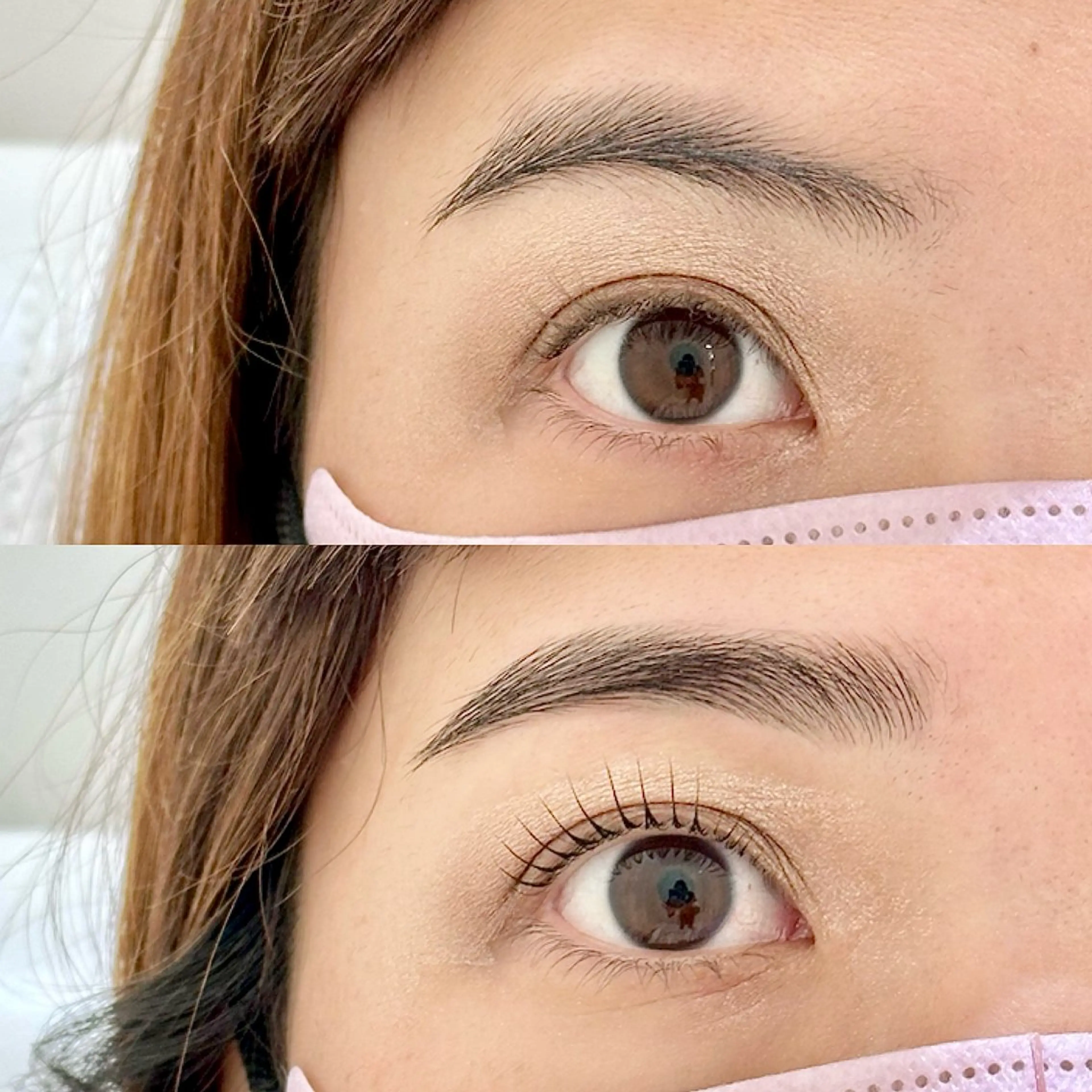 【次世代眉毛パーマ】ハリウッドブロウリフト《眉毛WAX＋仕上げ付き》¥5400の写真