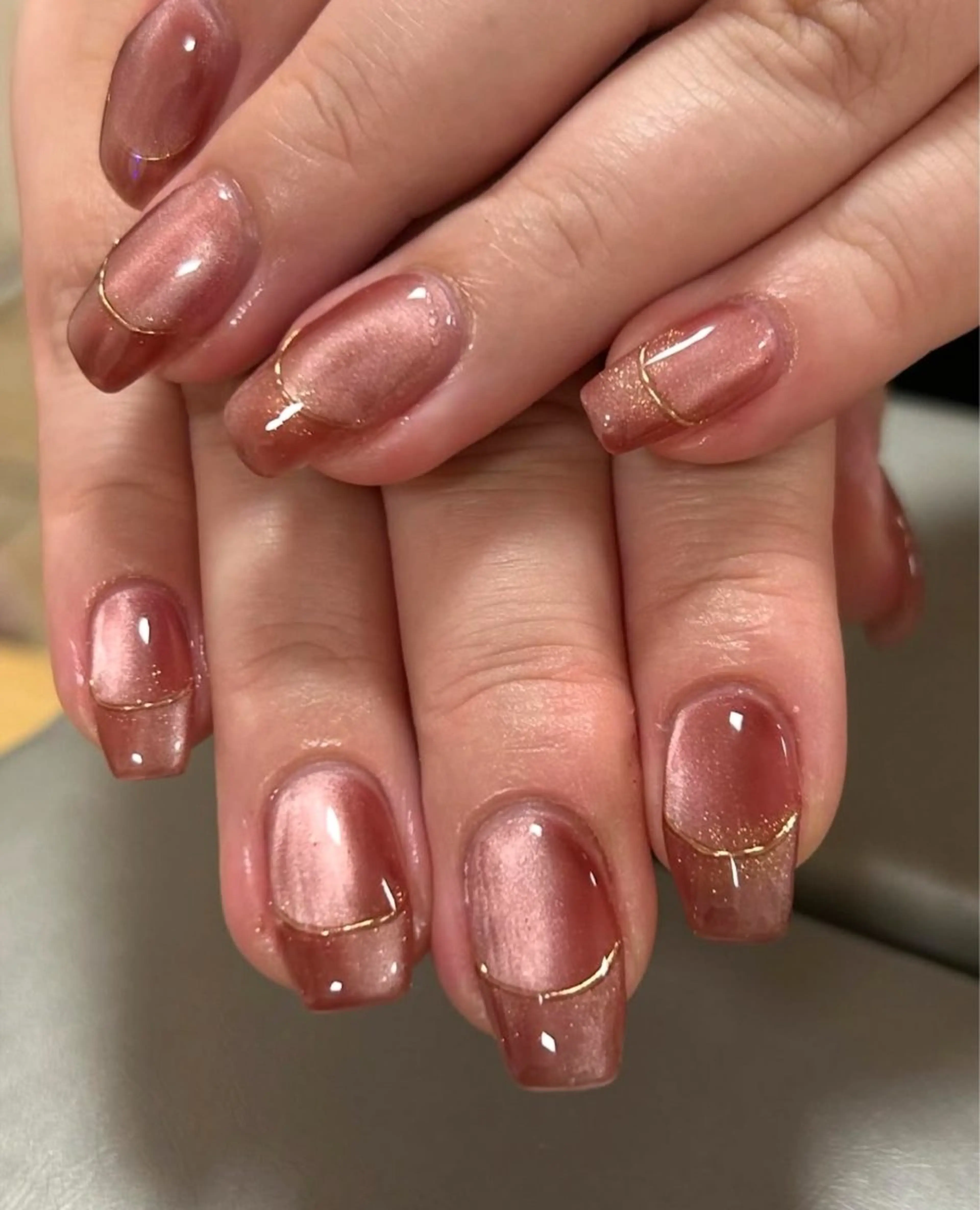 ネイル マグネットネイル ハンドネイル BrooChill所属・nail salon BrooChillのネイルデザイン