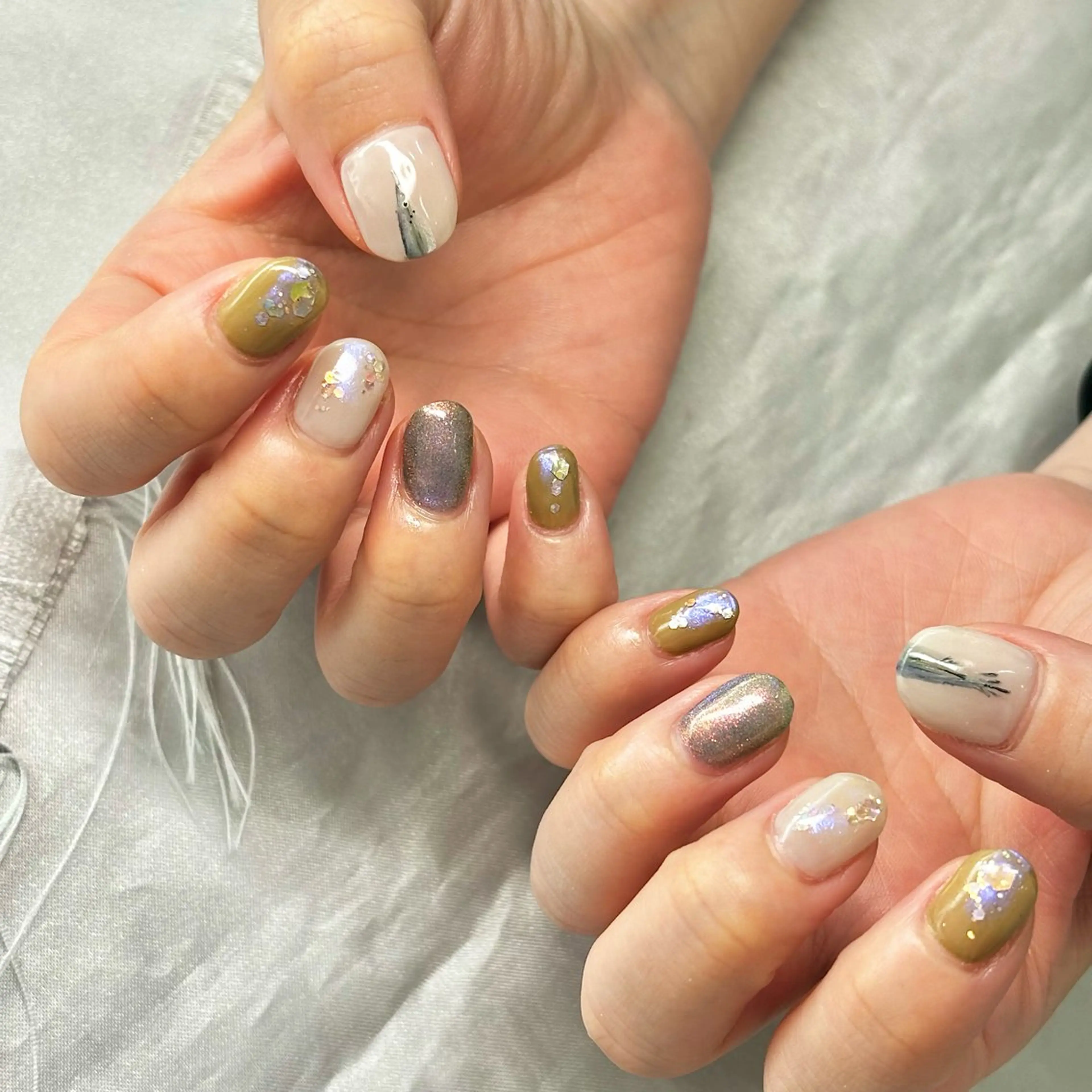 メンズ ネイル nail&eye Aoのマツエク・マツパデザイン