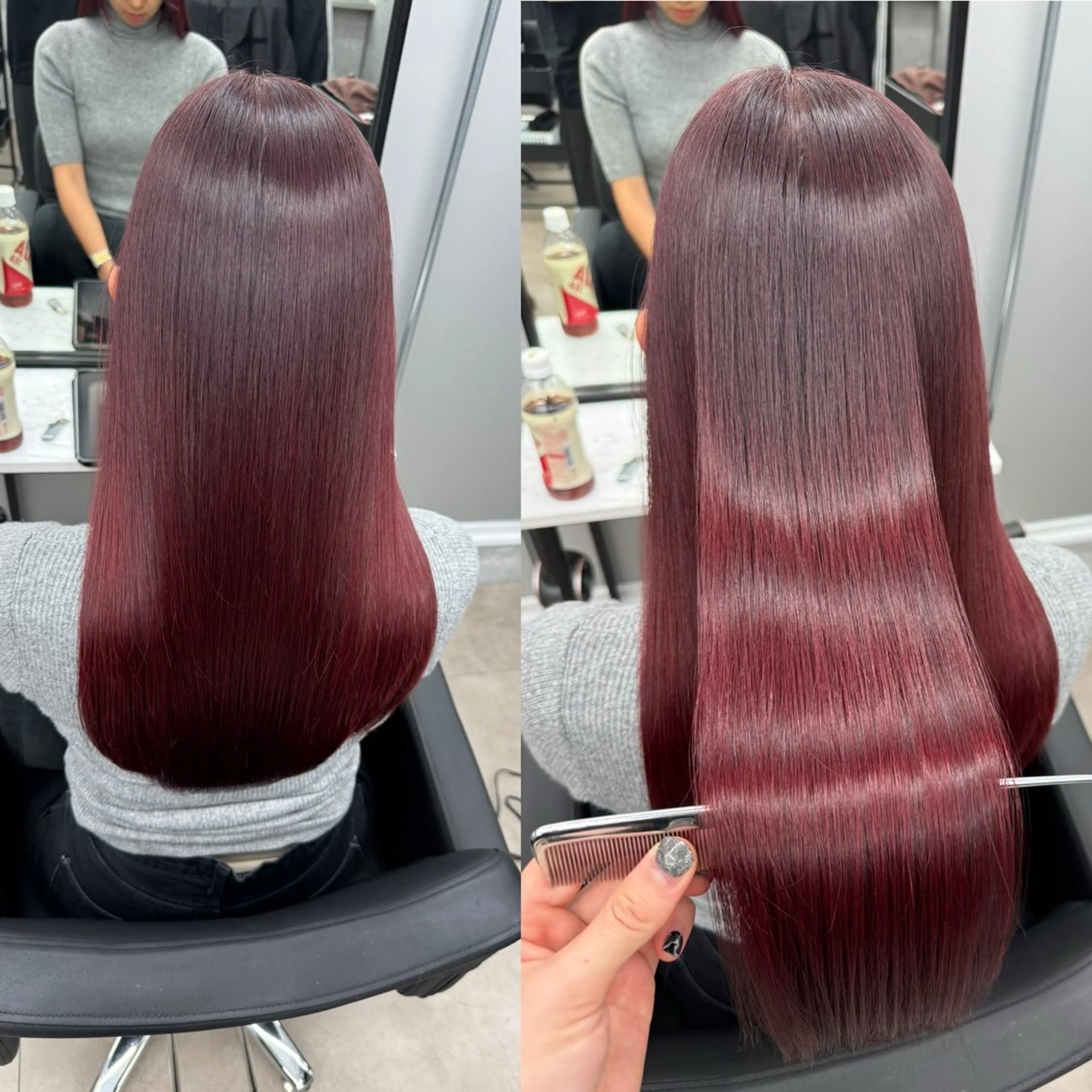 ロング カラー 髪質改善 縮毛矯正 トリートメント カット ヘアカラー トリートメント ヘッドスパ 🌈代表 🌈macotoのヘアスタイル