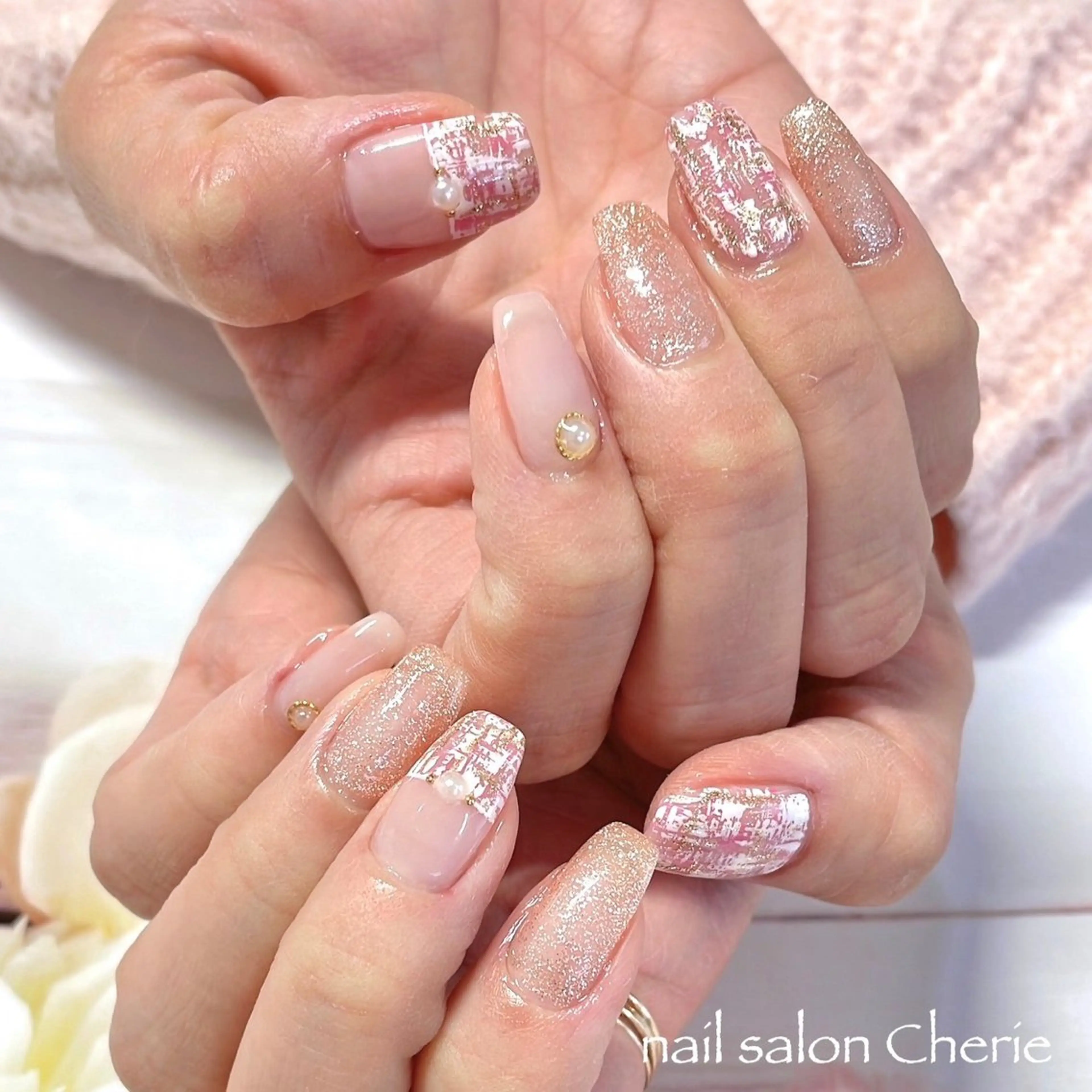 ネイル ハンドネイル nail salon Cherie ネイルサロン シェリー所属・nail salon Cherieのネイルデザイン