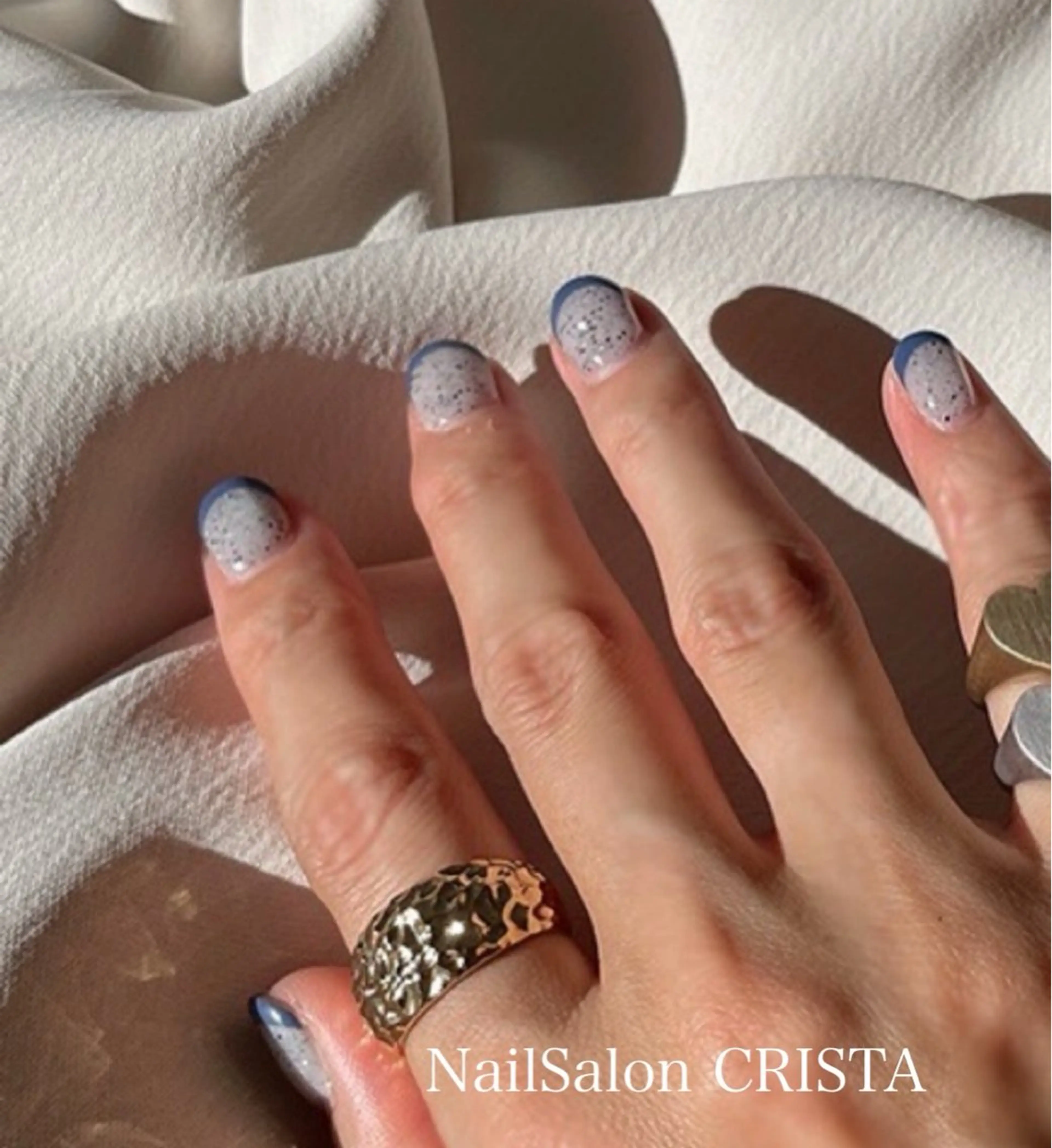 ネイル フットネイル ジェルネイル マグネットネイル オフィスネイル ワンカラーネイル NAILSALON CRISTA所属・🤍CRISTA yui🤍のネイルデザイン