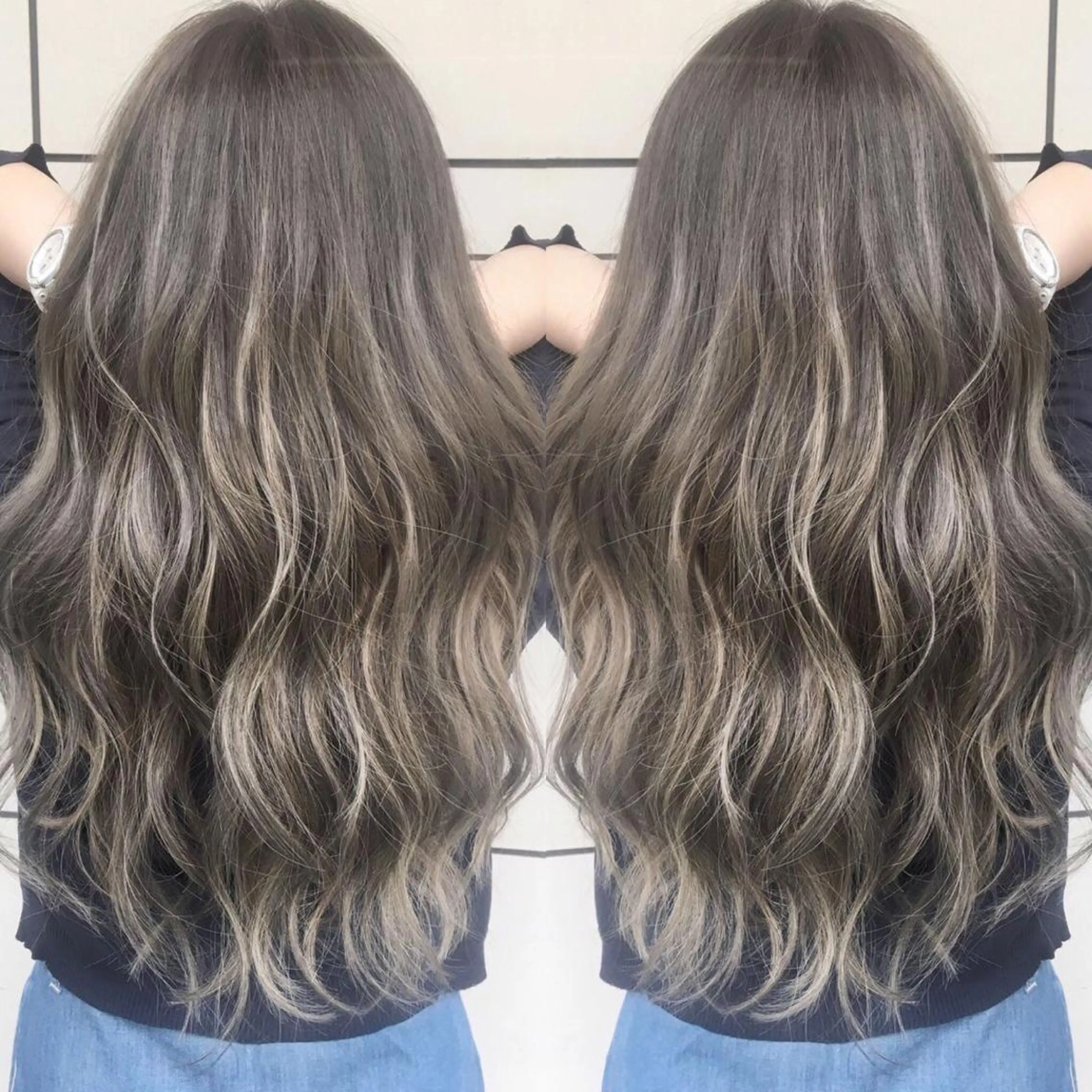 ロング ヘアカラー ricca♪ 反町のヘアスタイル