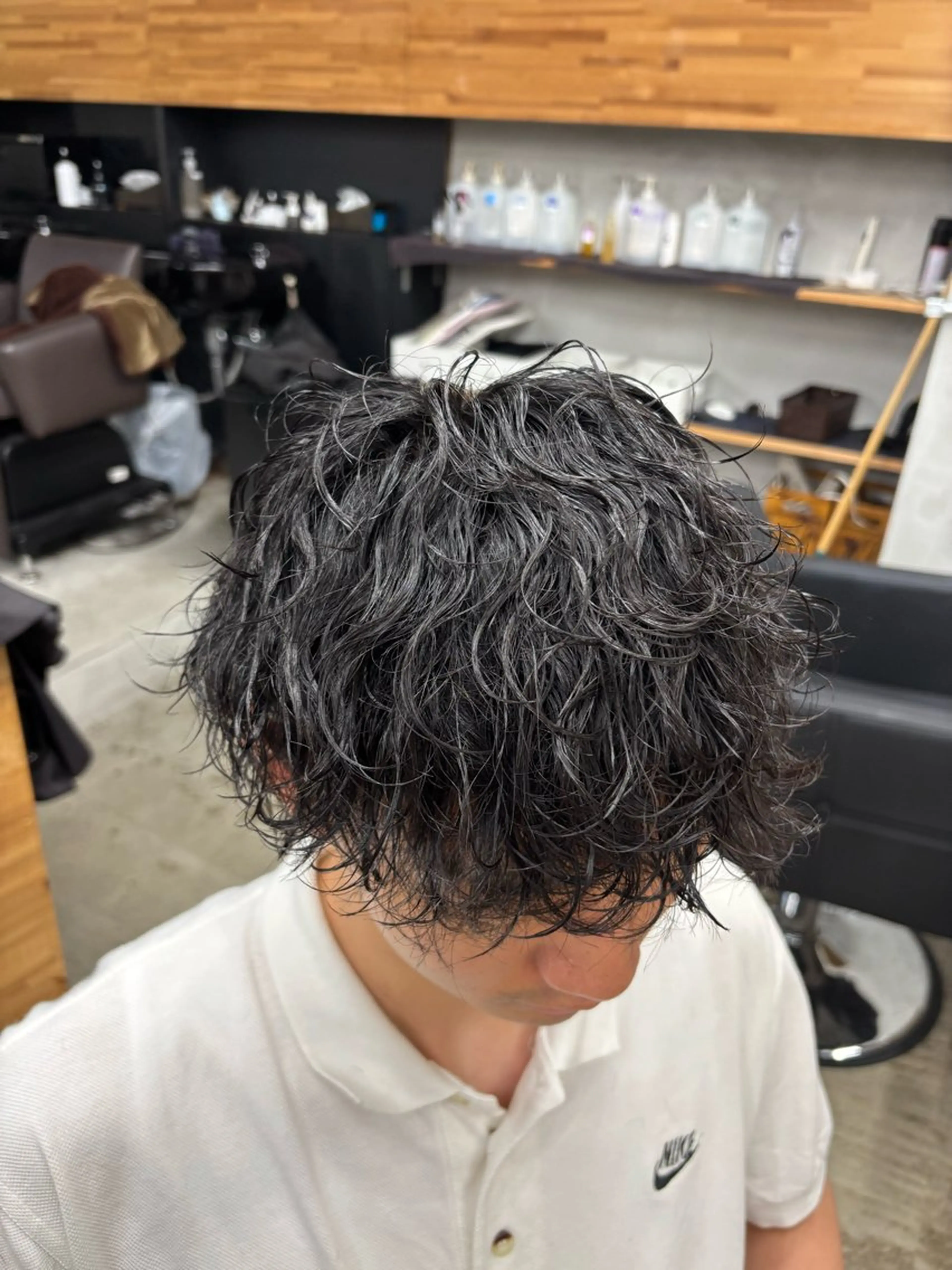 パーマ メンズ カット パーマ mono / Manatoのヘアスタイル