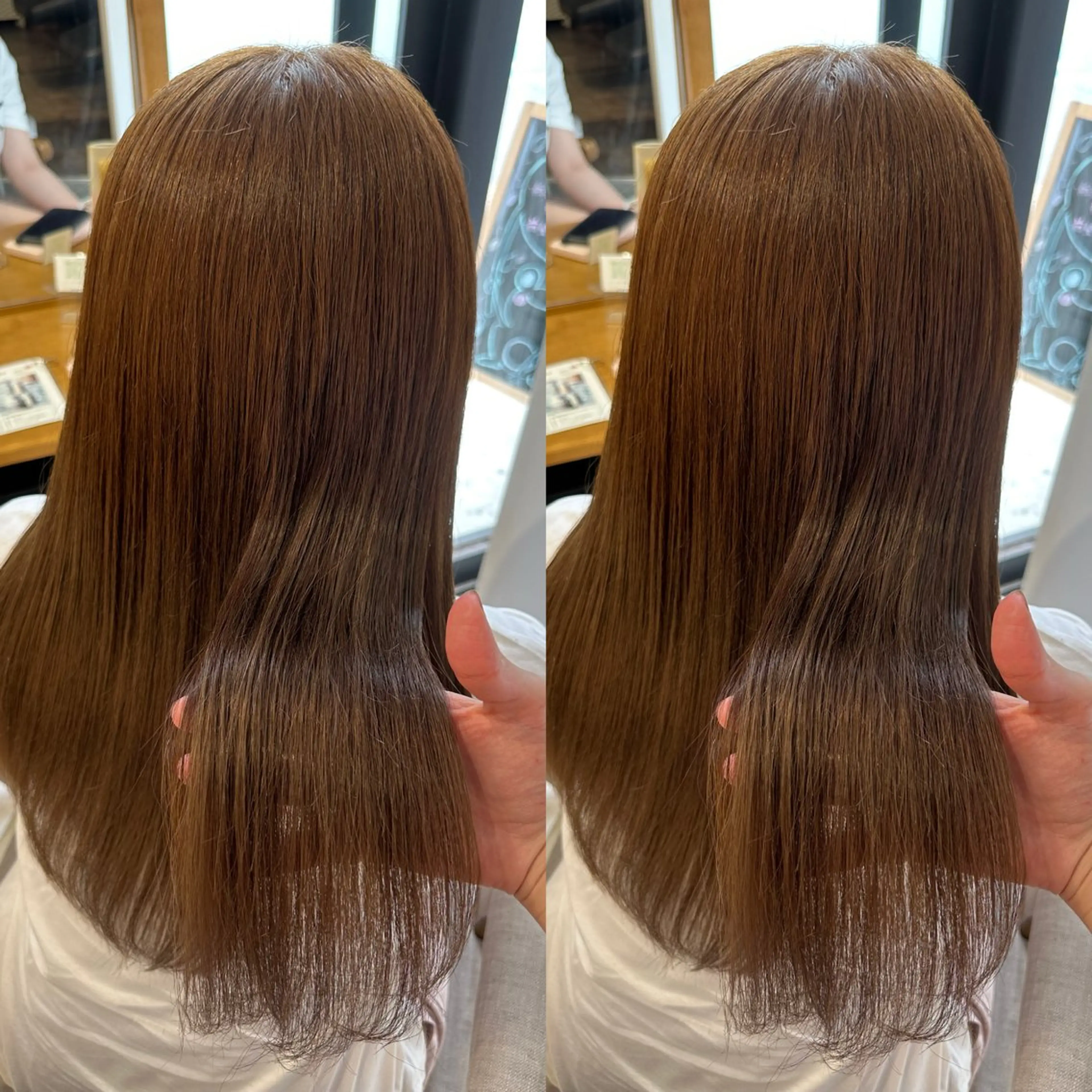 ロング 🍒しの🍒 ハイトーン/カットのヘアスタイル