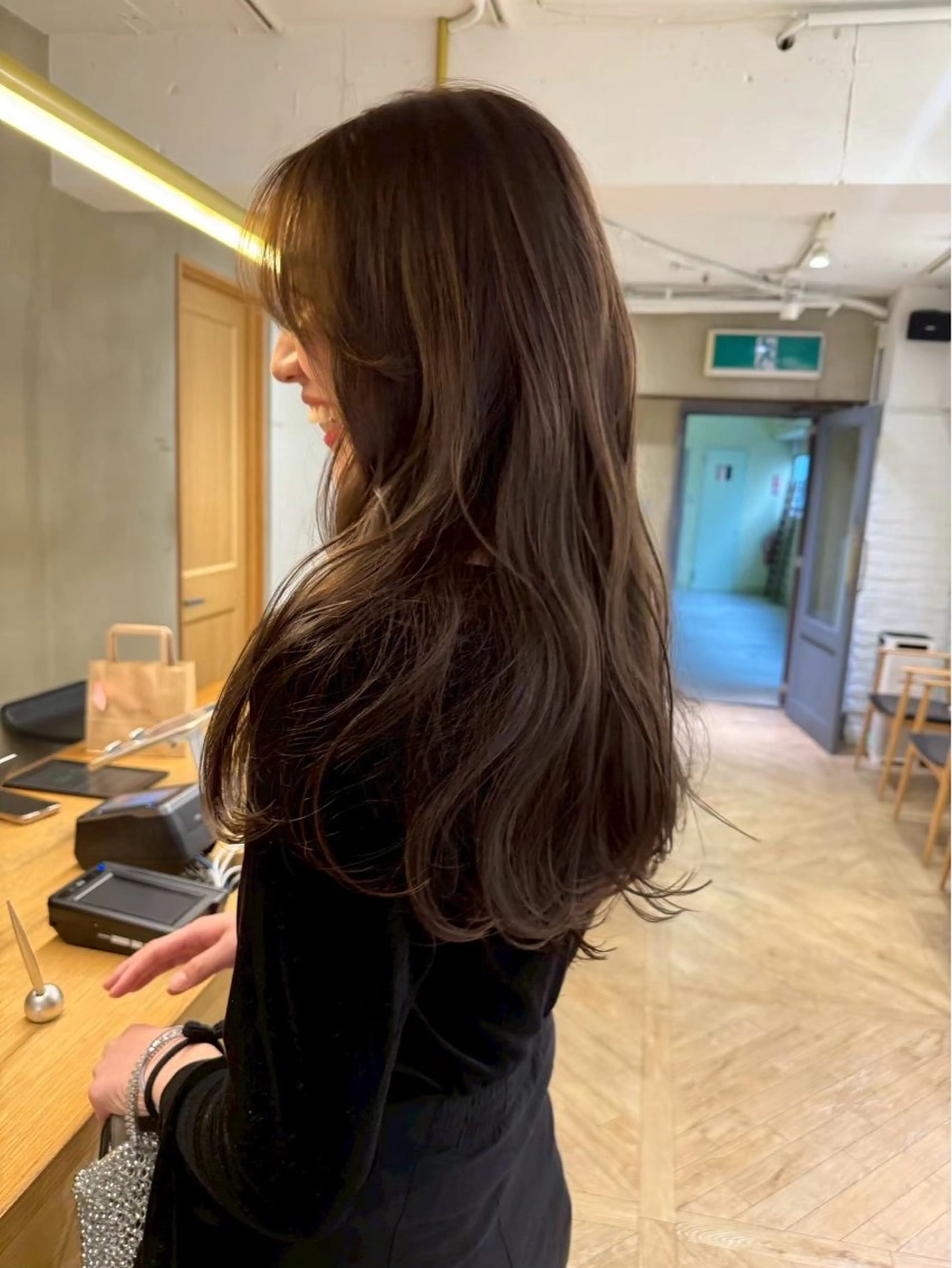 ロング カラー レイヤーカット/暖色 カラー/mao🎀のヘアスタイル