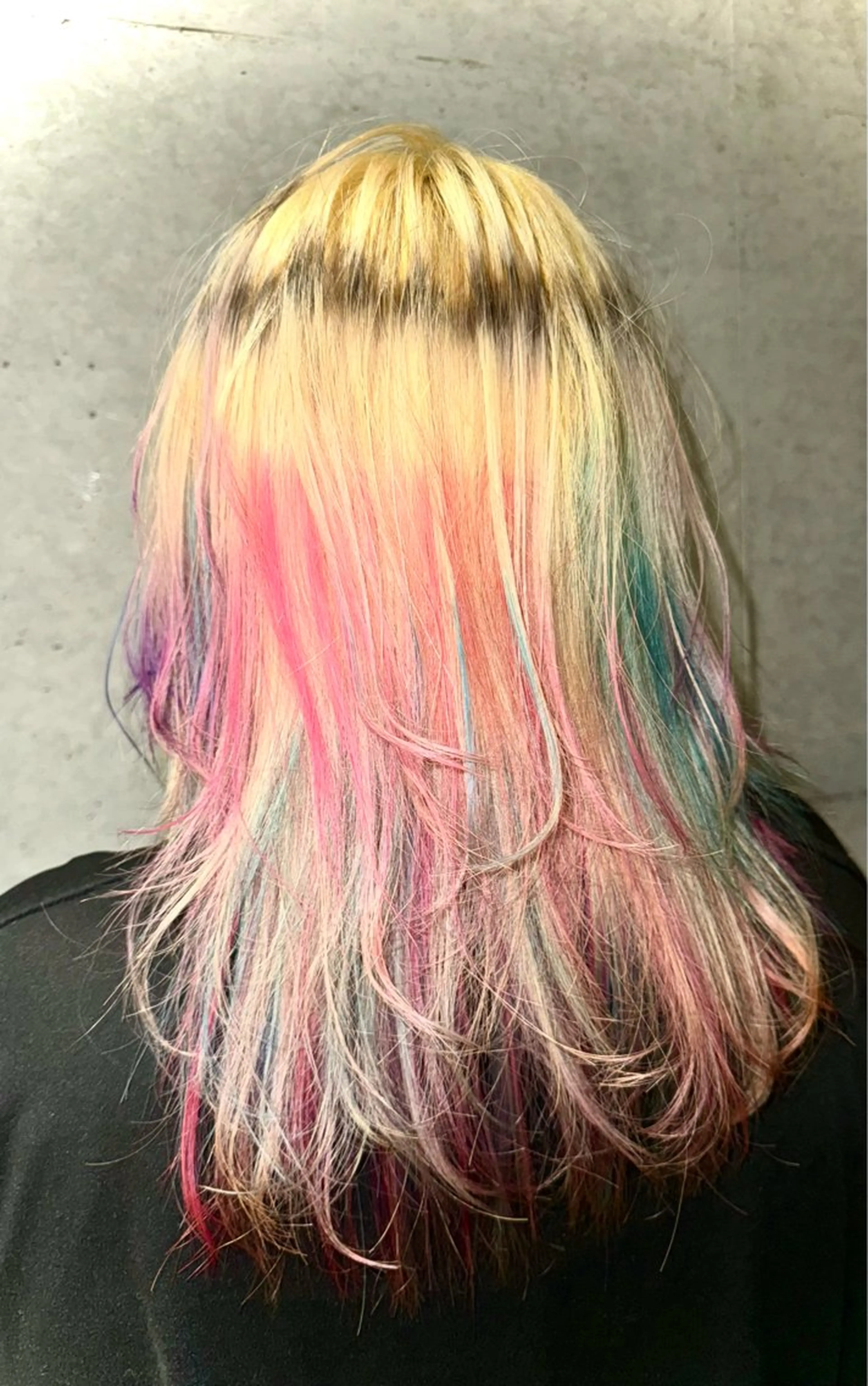 セミロング カラー カット ヘアカラー トリートメント デザインカラー⭐︎★ 🐆hyo🐆のヘアスタイル