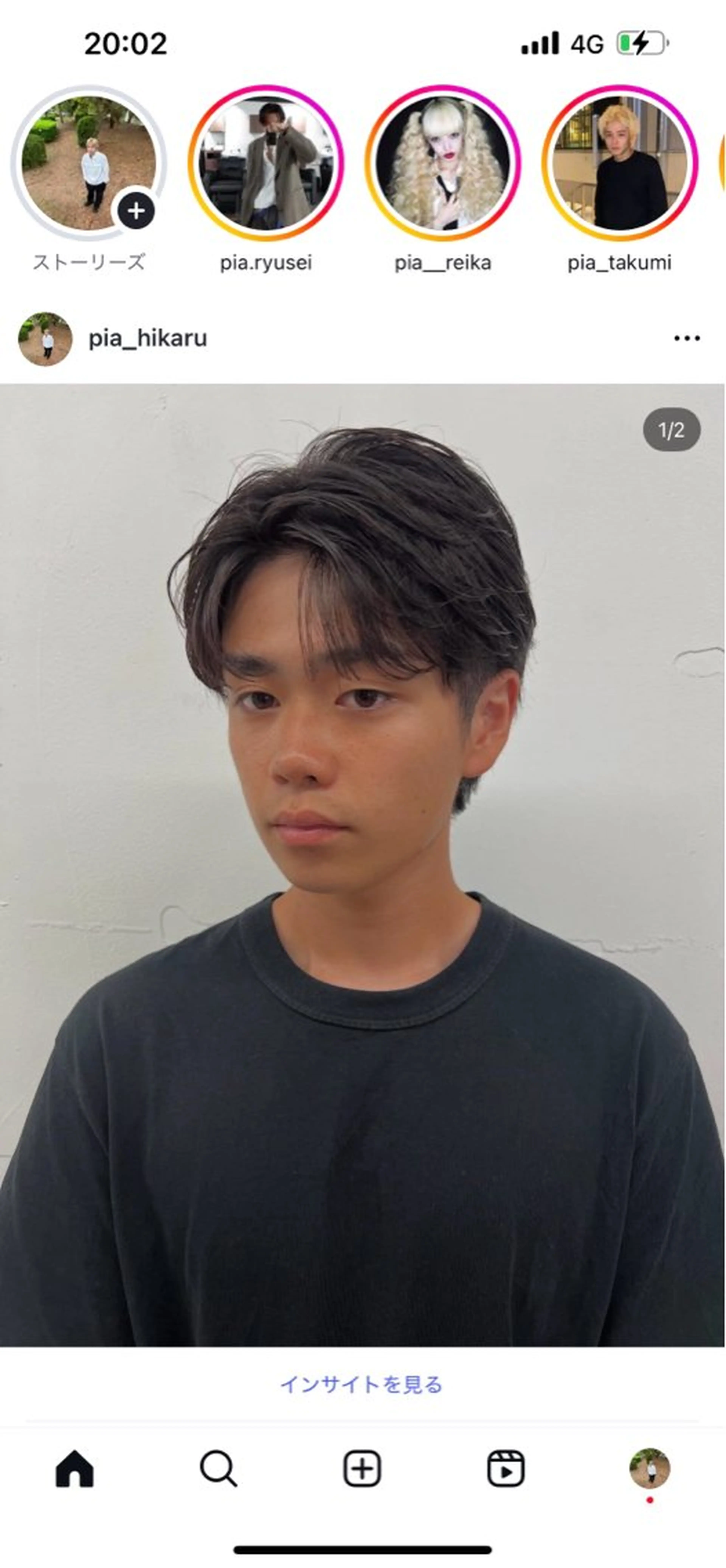 メンズ カット 【pia】 Hikaruのヘアスタイル