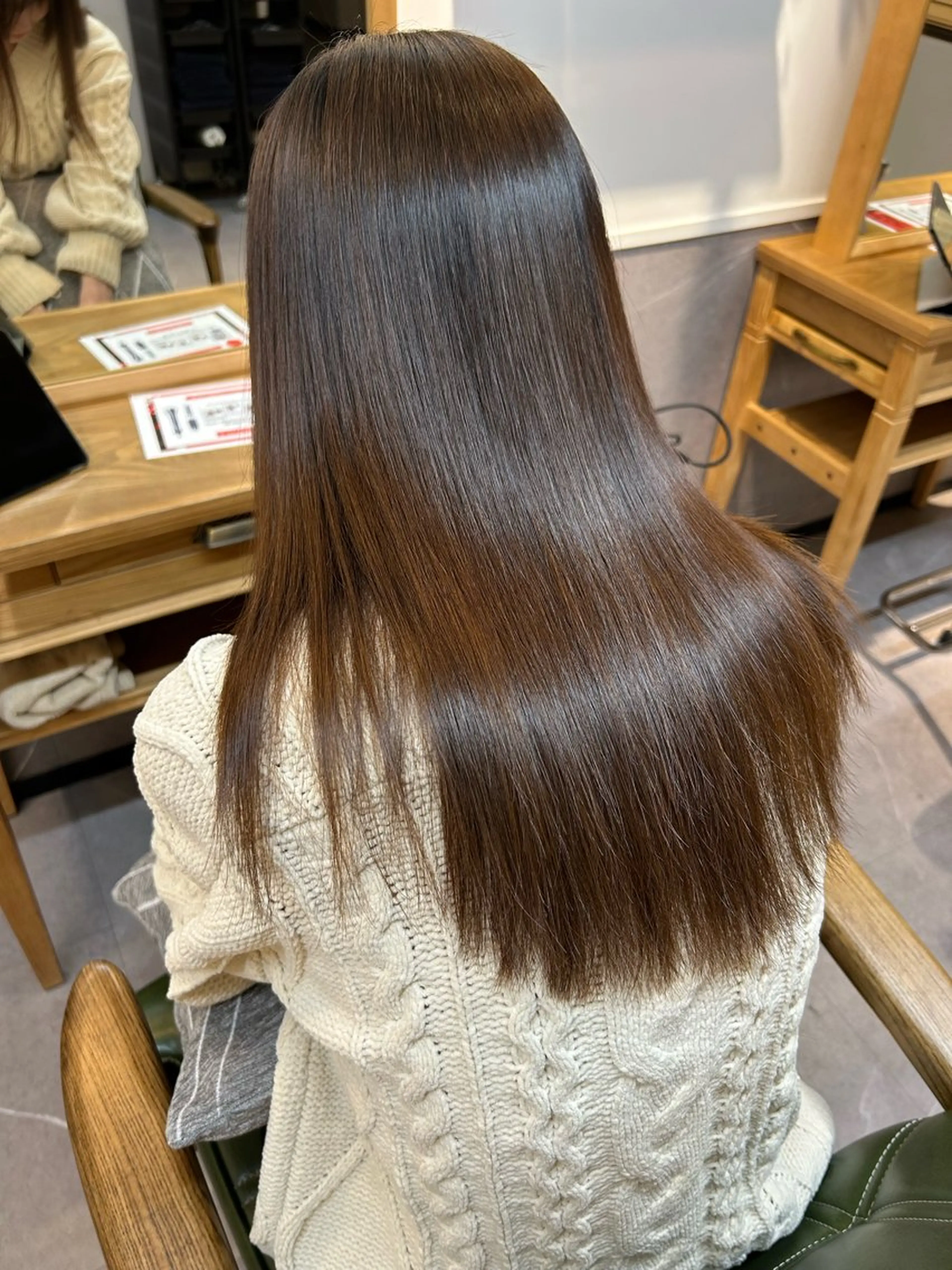 ロング パーマ 縮毛矯正 トリートメント 中川雄太 /縮毛矯正のヘアスタイル