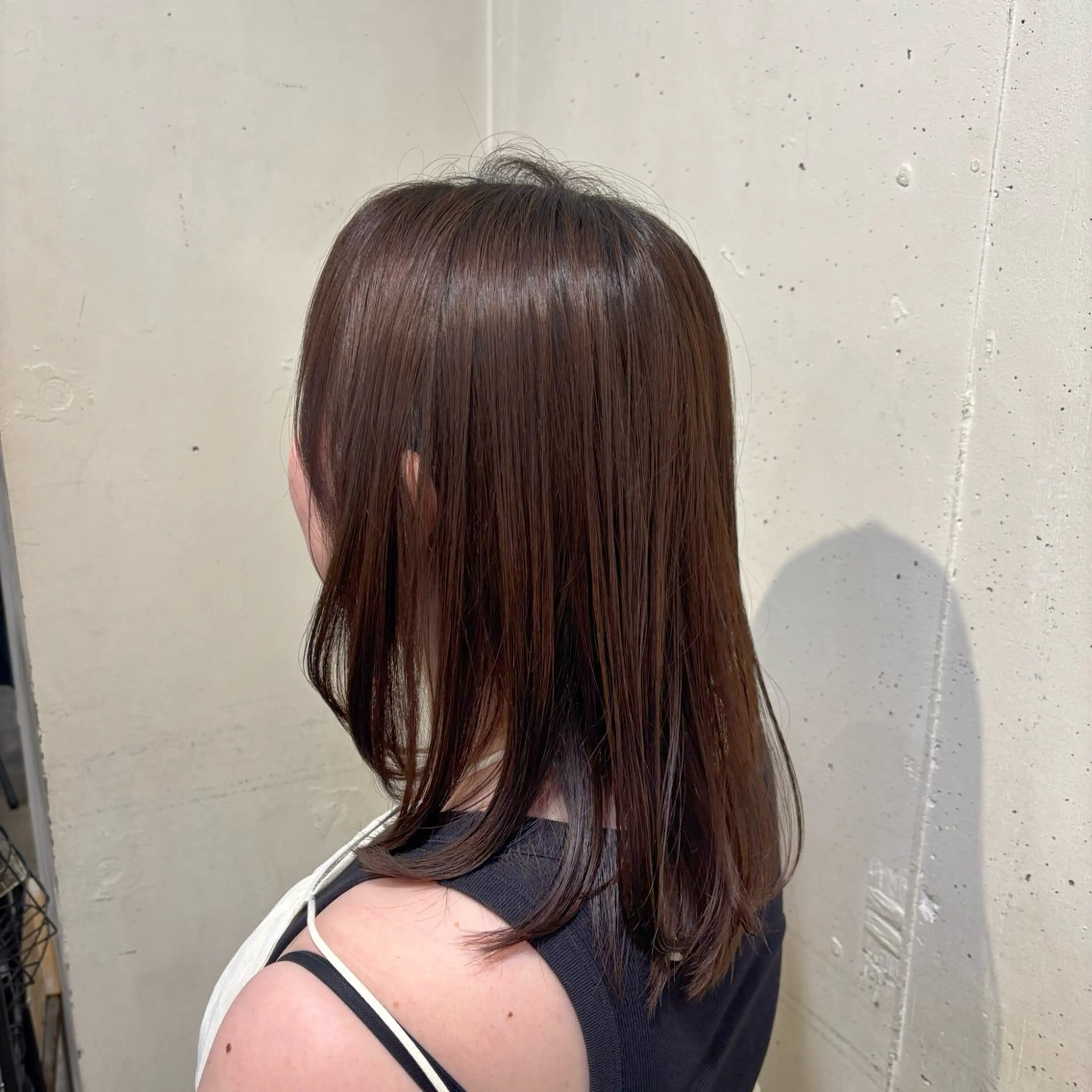 ミディアム カラー パーマ 🧃吉祥寺/ボブ レイヤー/カサイ🧃のヘアスタイル