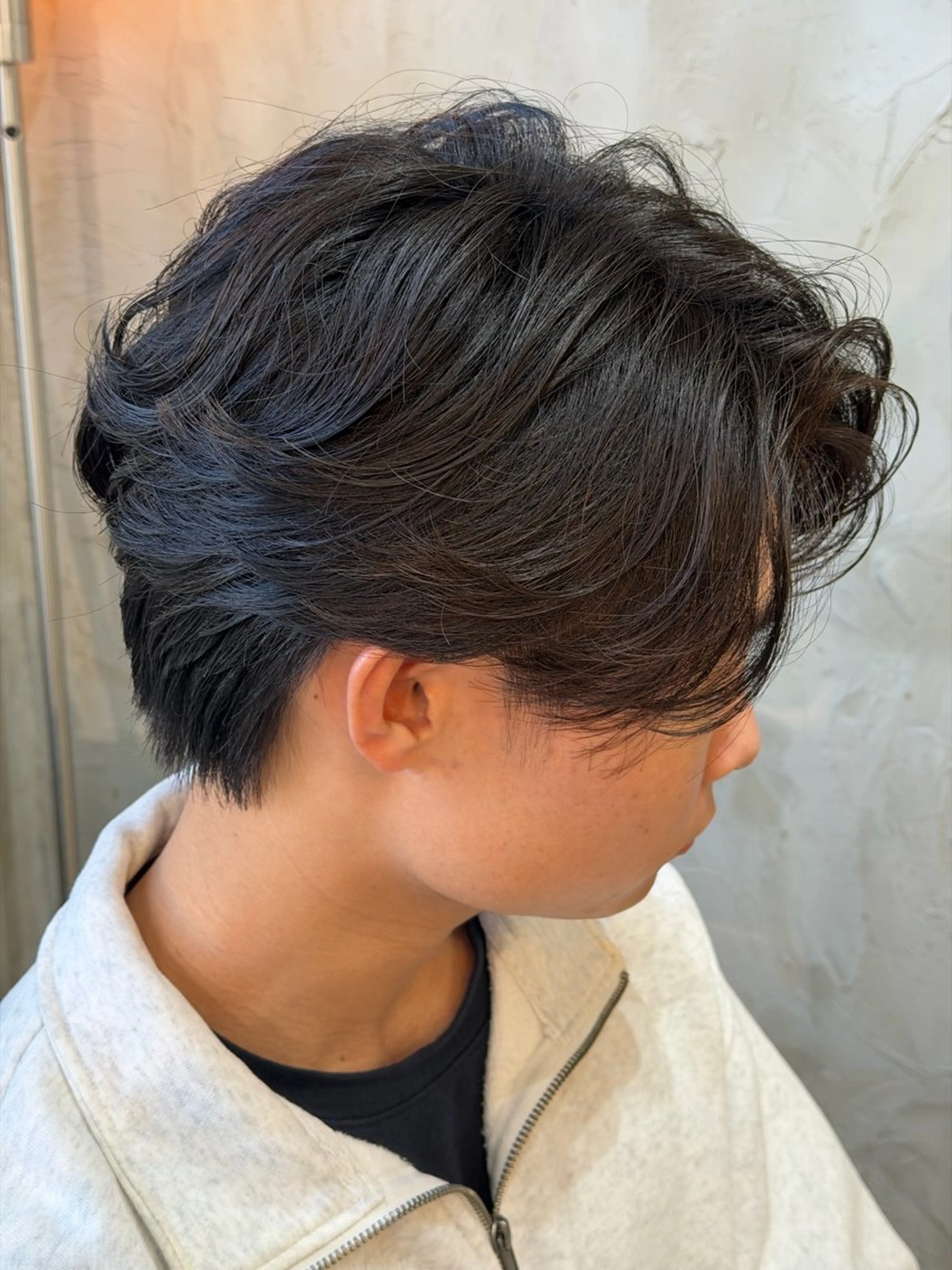 ミディアム ミディアムパーマ カット パーマ メンズカットパーマ /岐阜/yudaiのヘアスタイル