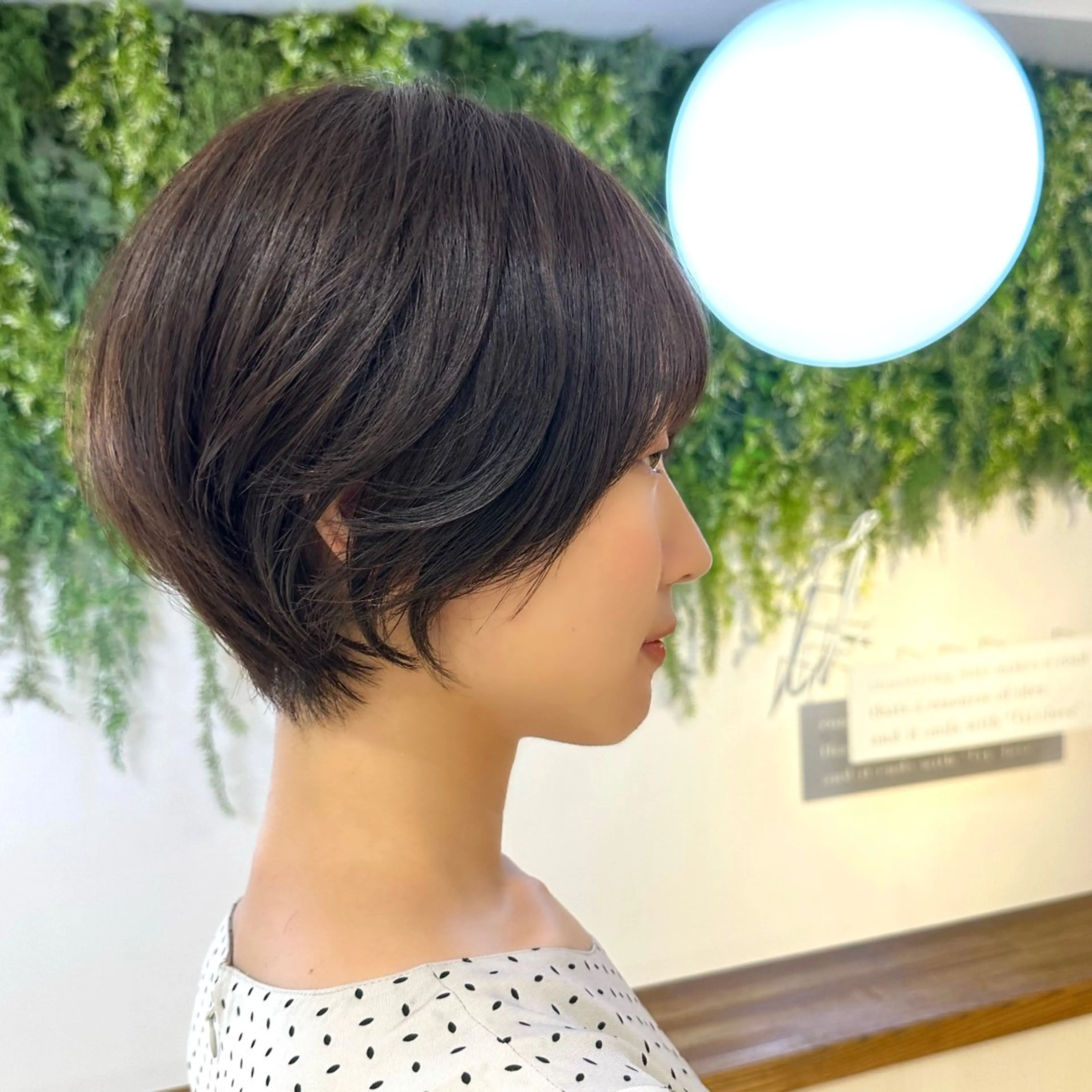 ショート くびれヘア ショートヘア VIEW BLUE所属・レイヤー/顔まわり /亀戸錦糸町/なつきのヘアスタイル