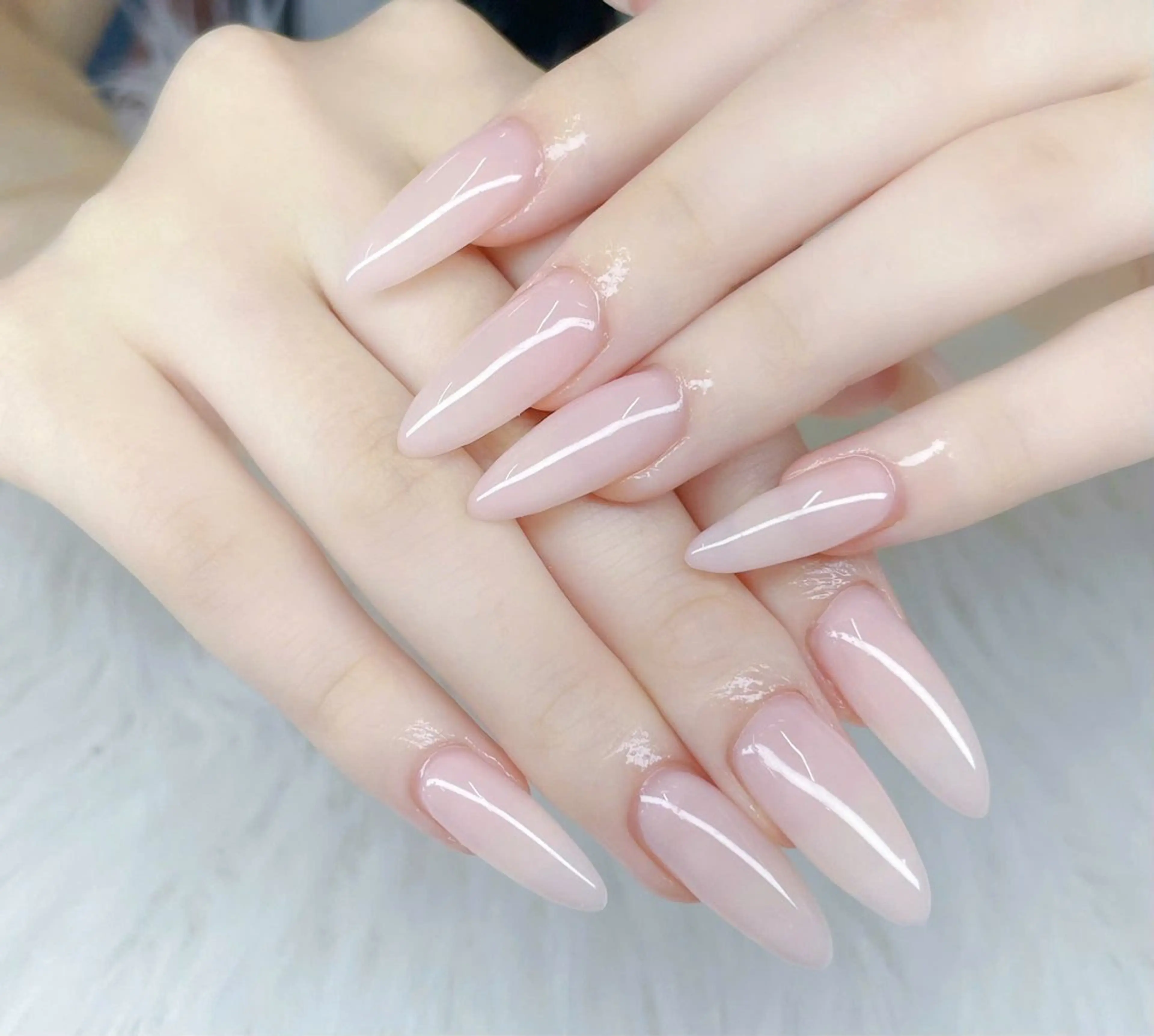 ネイル 韓国ネイル シンプルネイル ワンホンネイル ハンドネイル King Nail Cassieのネイルデザイン