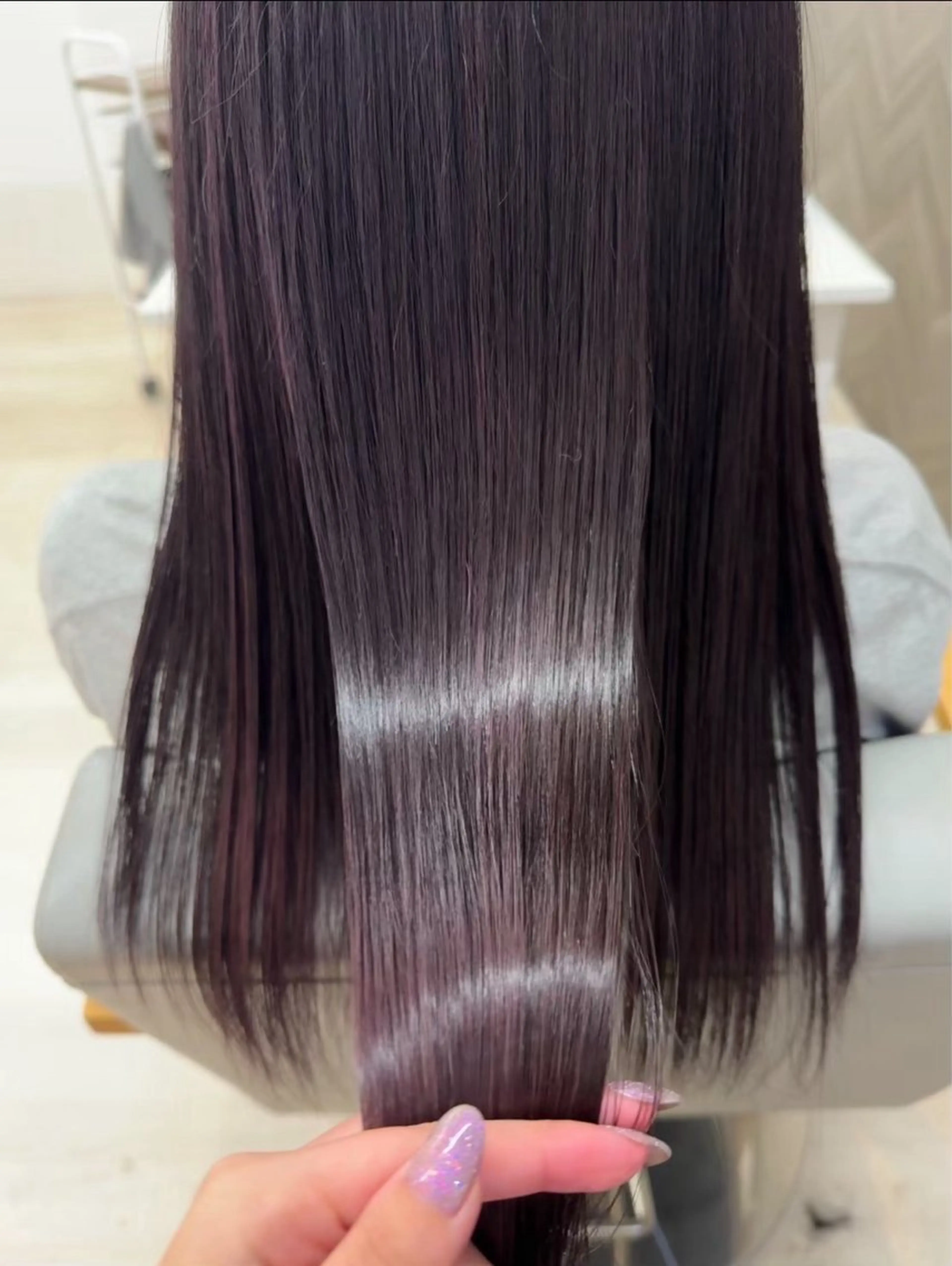 【 圧倒的一番人気❣️✨】カット+カラー+髪質改善DDKトリートメント🩵🩵の写真