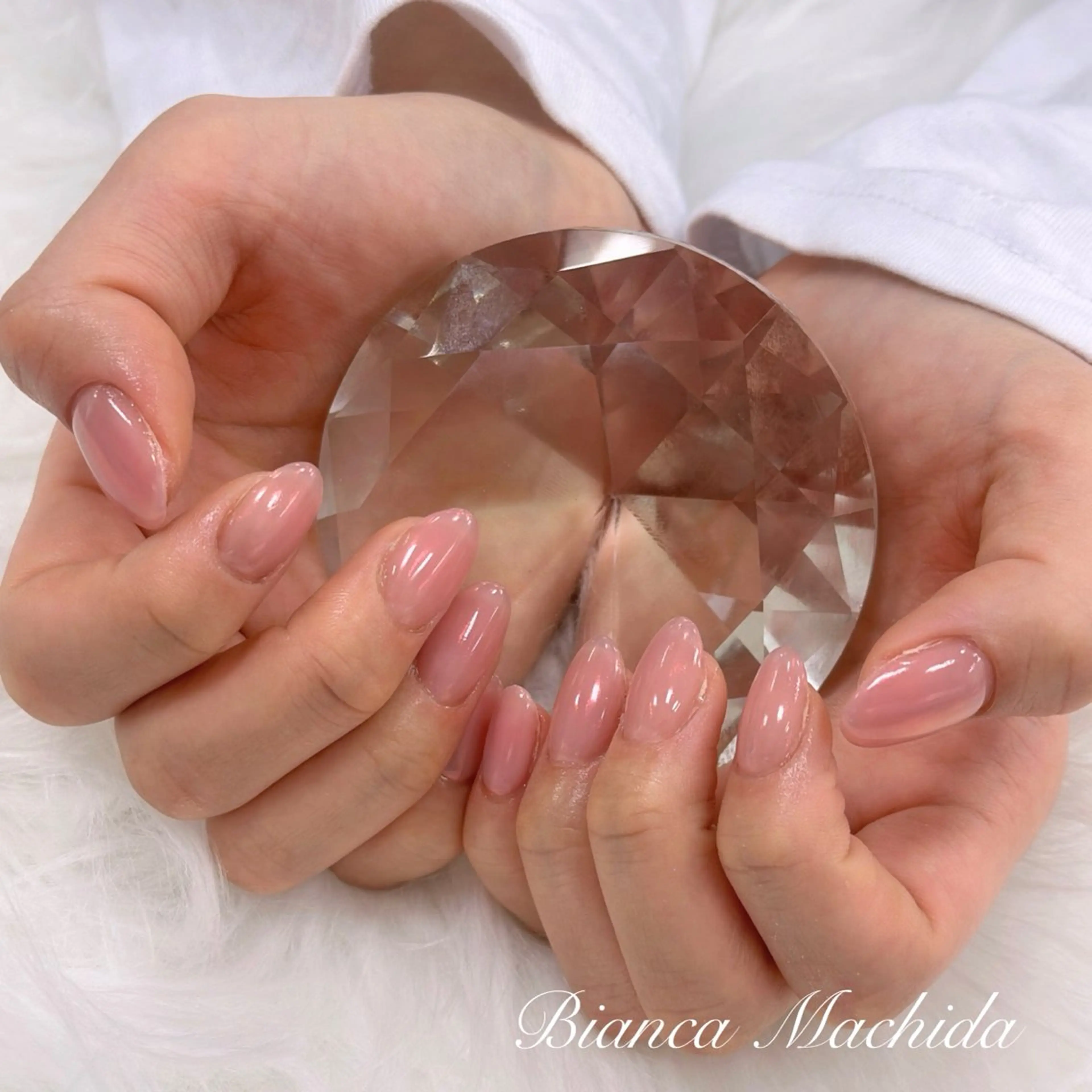 ネイル オーロラネイル ミラーネイル ハンドネイル Bianca👼🏻 OIKAWAのネイルデザイン