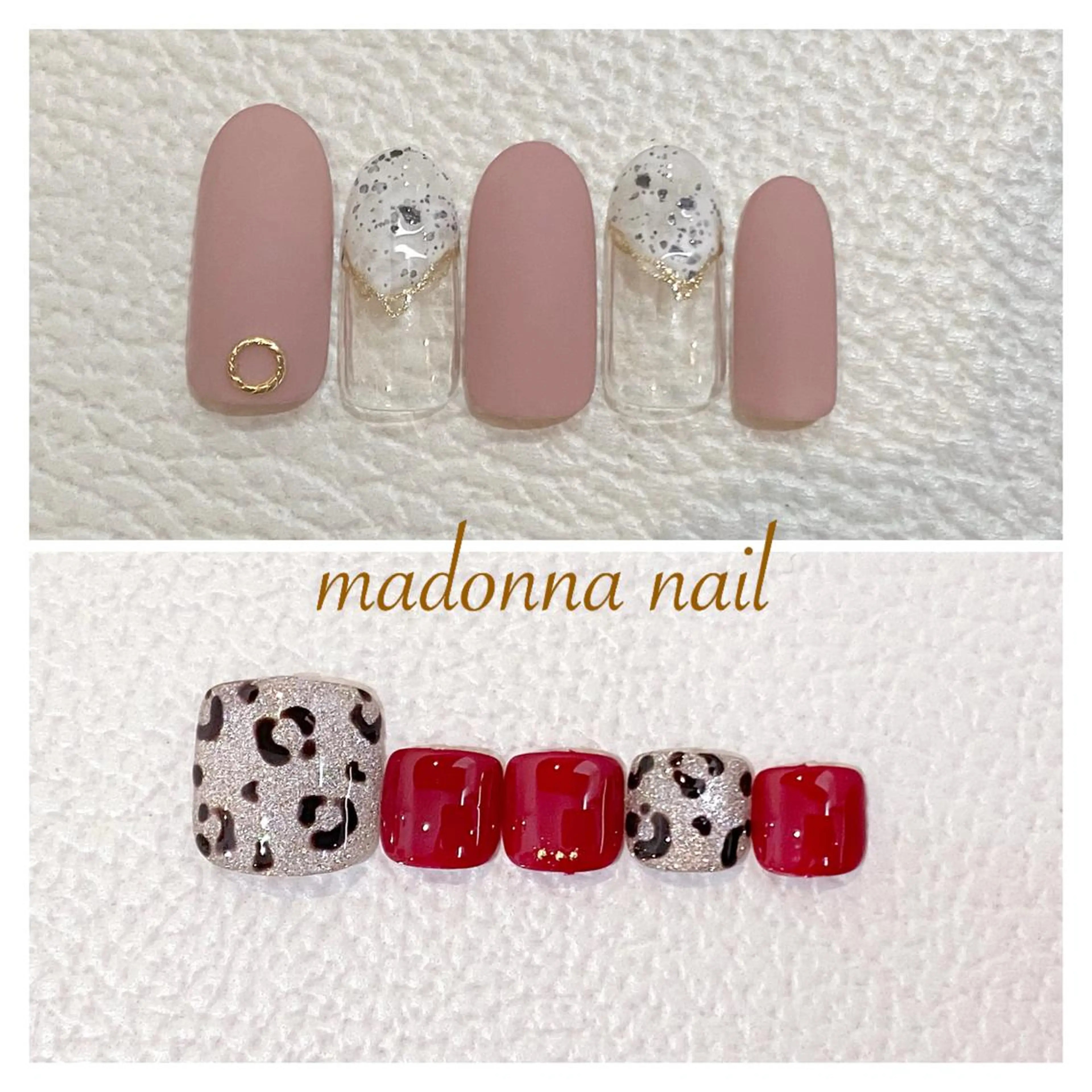 ネイル フットネイル 朝香 美佳のネイルデザイン