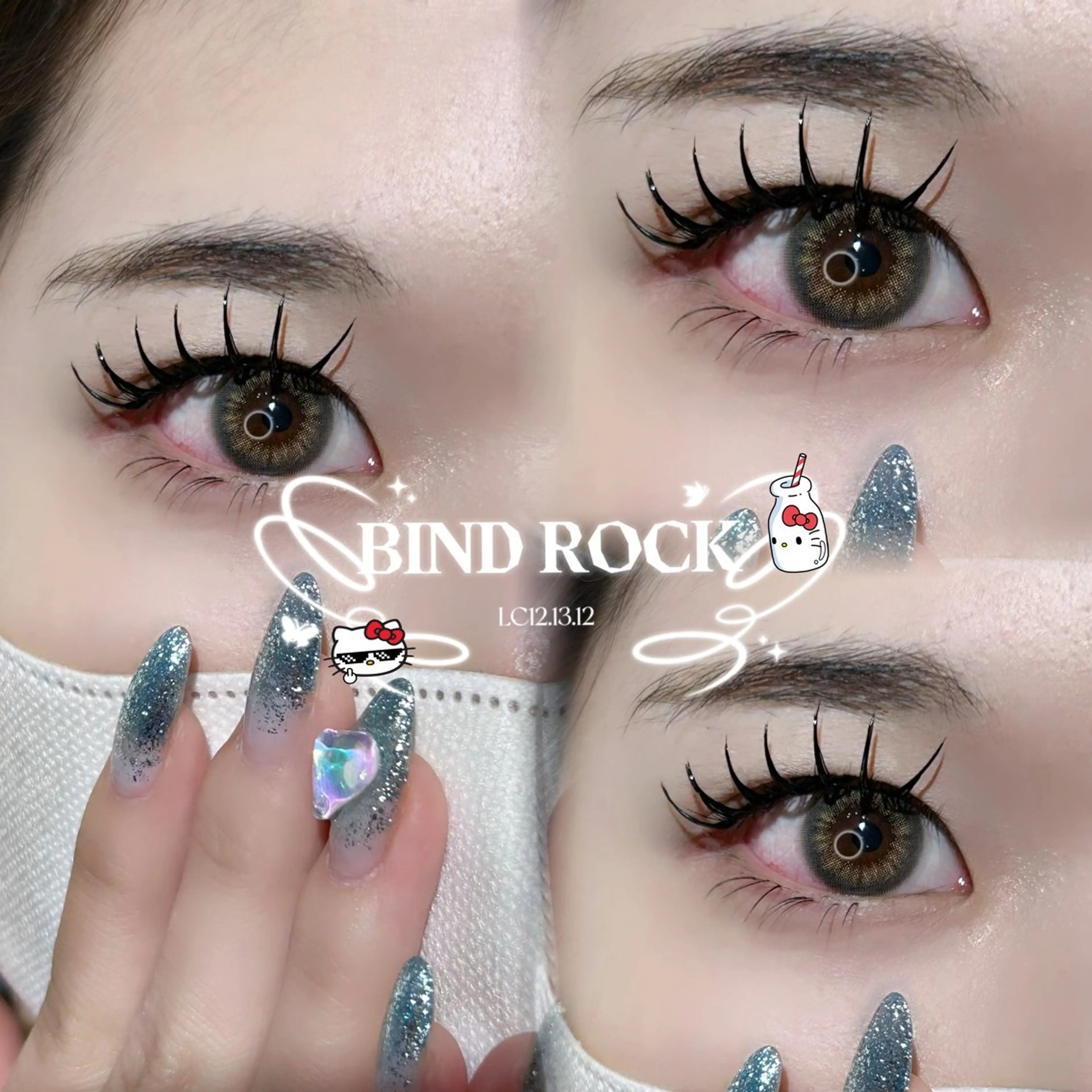 マツエク・マツパ Lカール マツエク Crebia eyelash所属・Crebia🍒 mizukiのマツエク・マツパデザイン