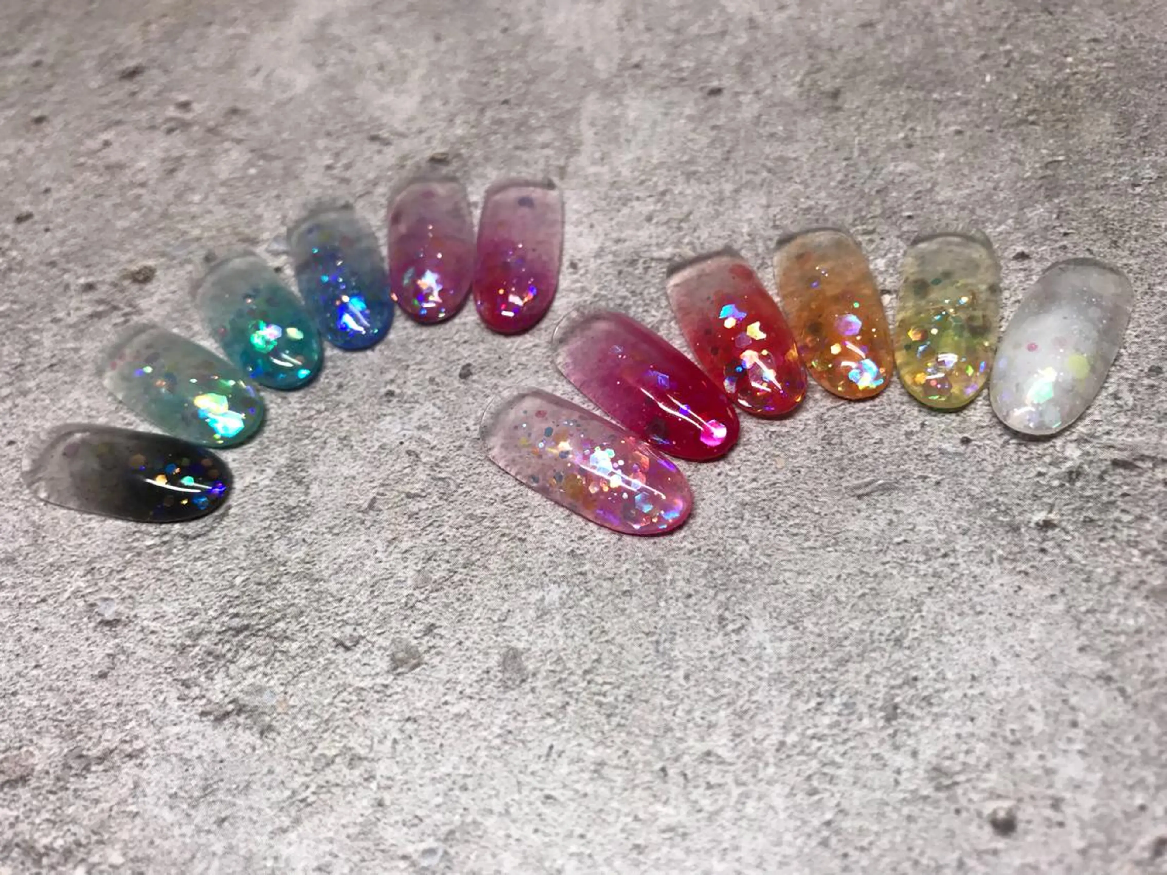 ネイル 大島 七海のネイルデザイン