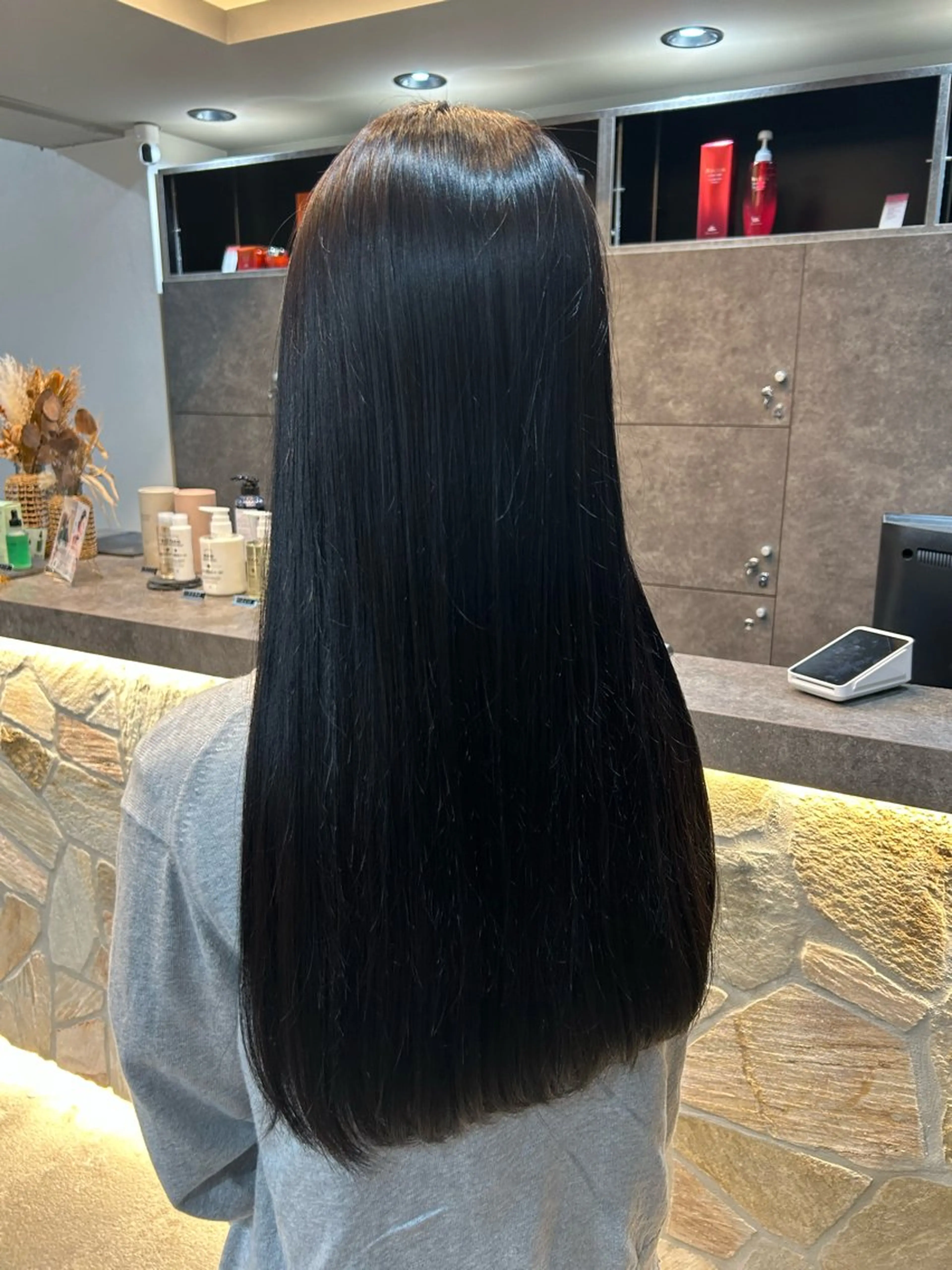 ロング カラー ヘアカラー 赤みなしカラー🍐/ 艶髪✨/ririkaのヘアスタイル