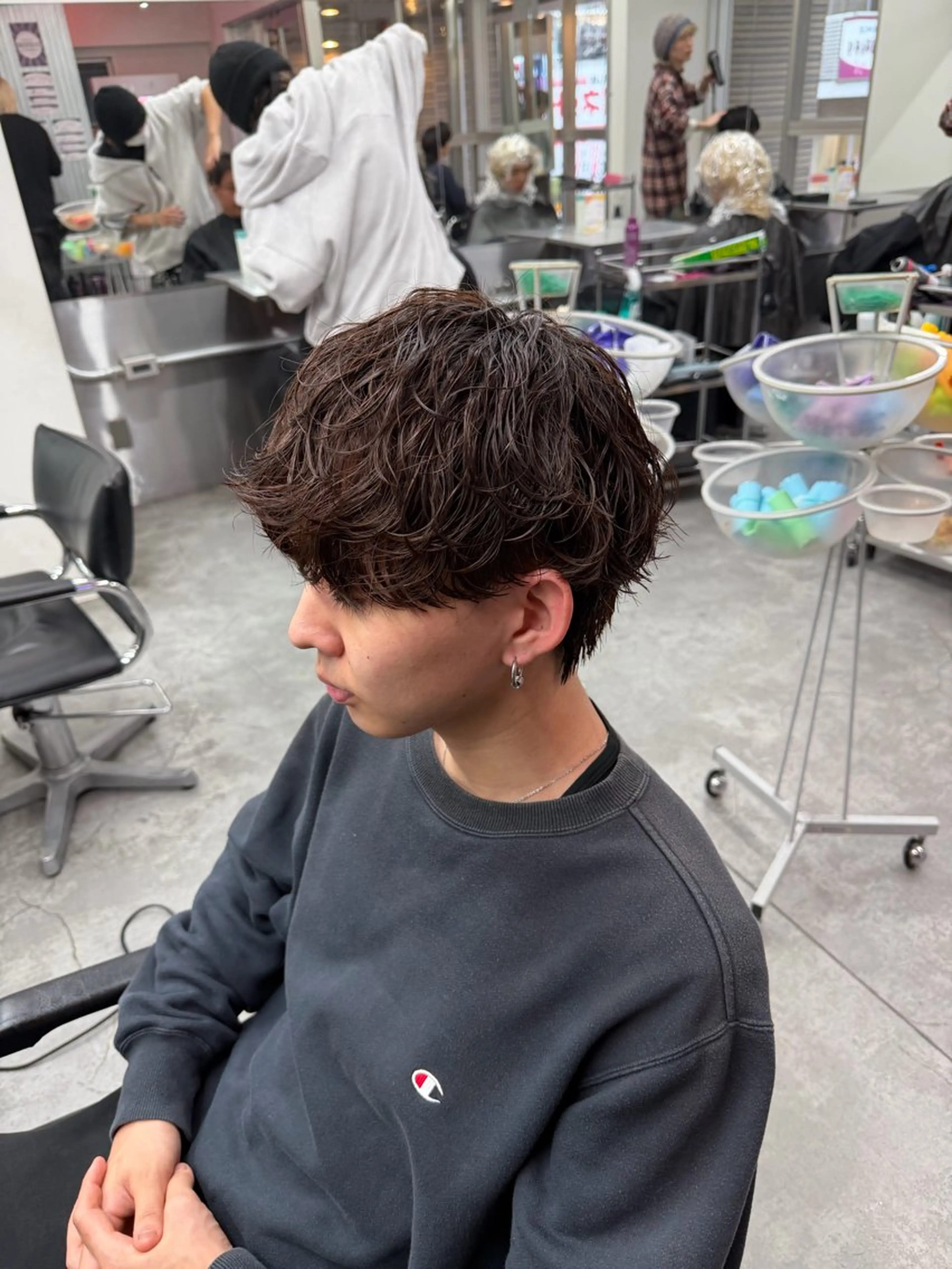 パーマ メンズ カット パーマ 町田エリアＮｏ．１/ パーマ特化/太田京希のヘアスタイル