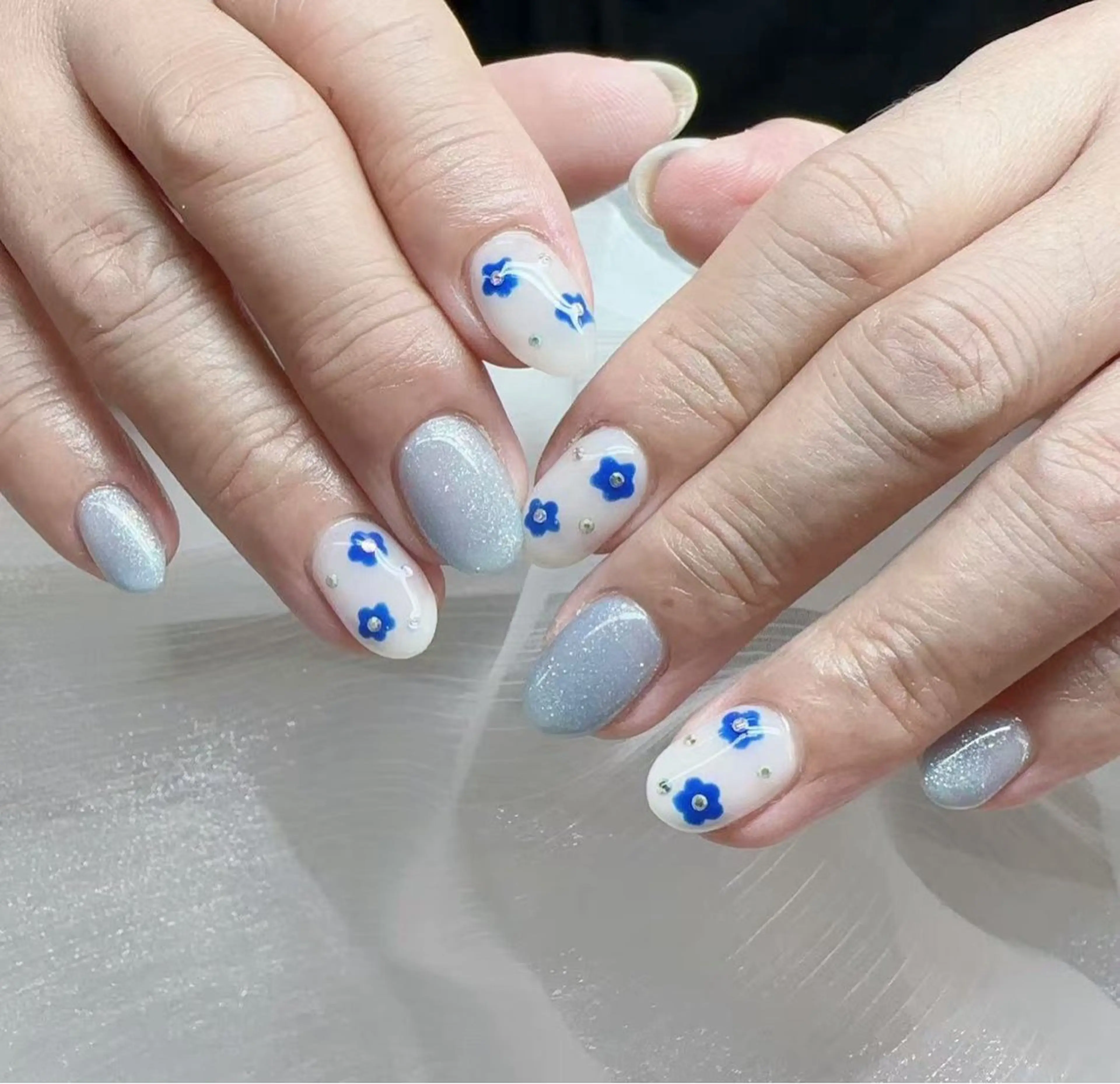 ネイル ハンドネイル Ui_Amor (パラジェル)のネイルデザイン