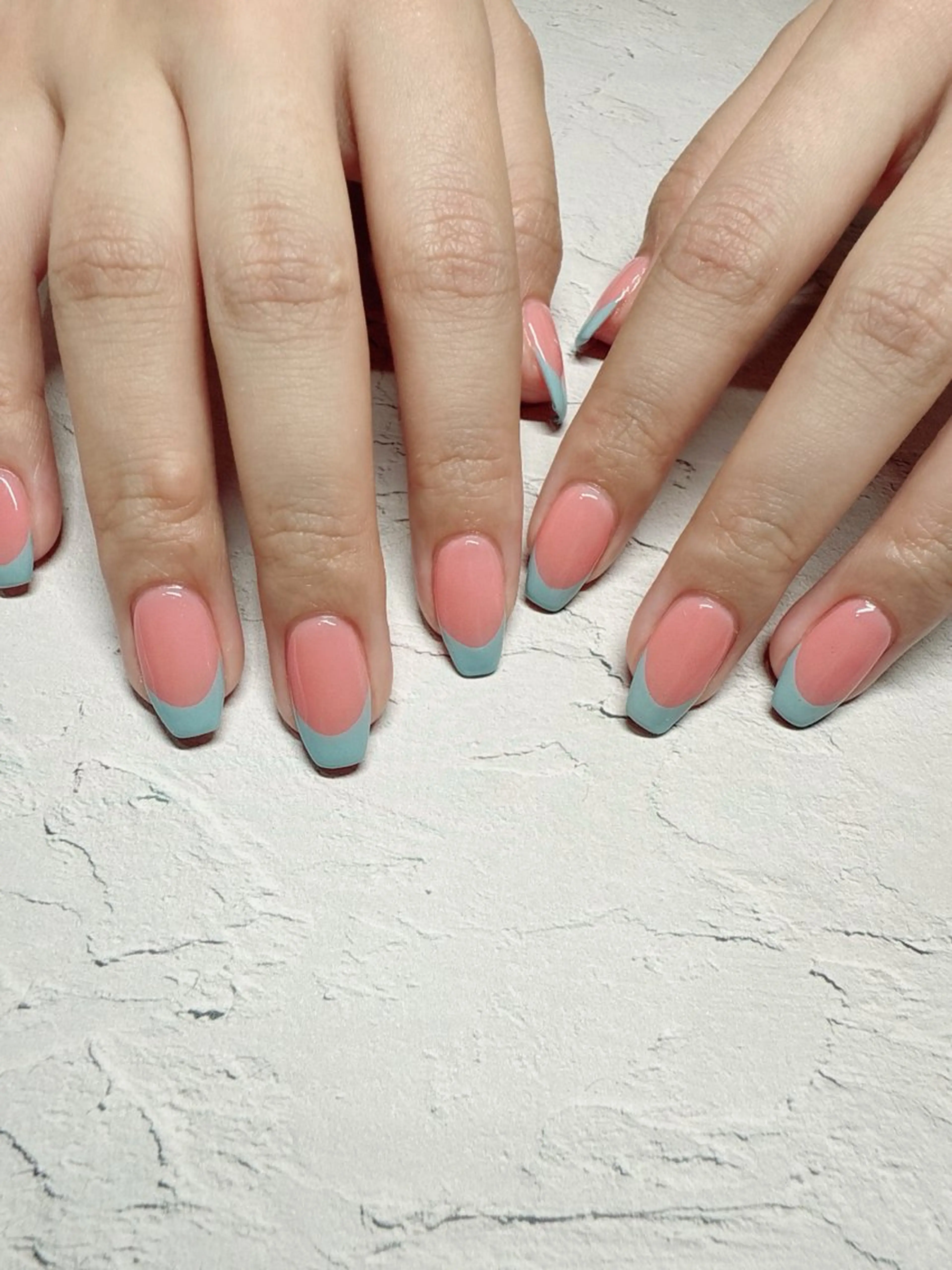 ネイル フレンチネイル ハンドネイル nailist SATO【銀座】のネイルデザイン