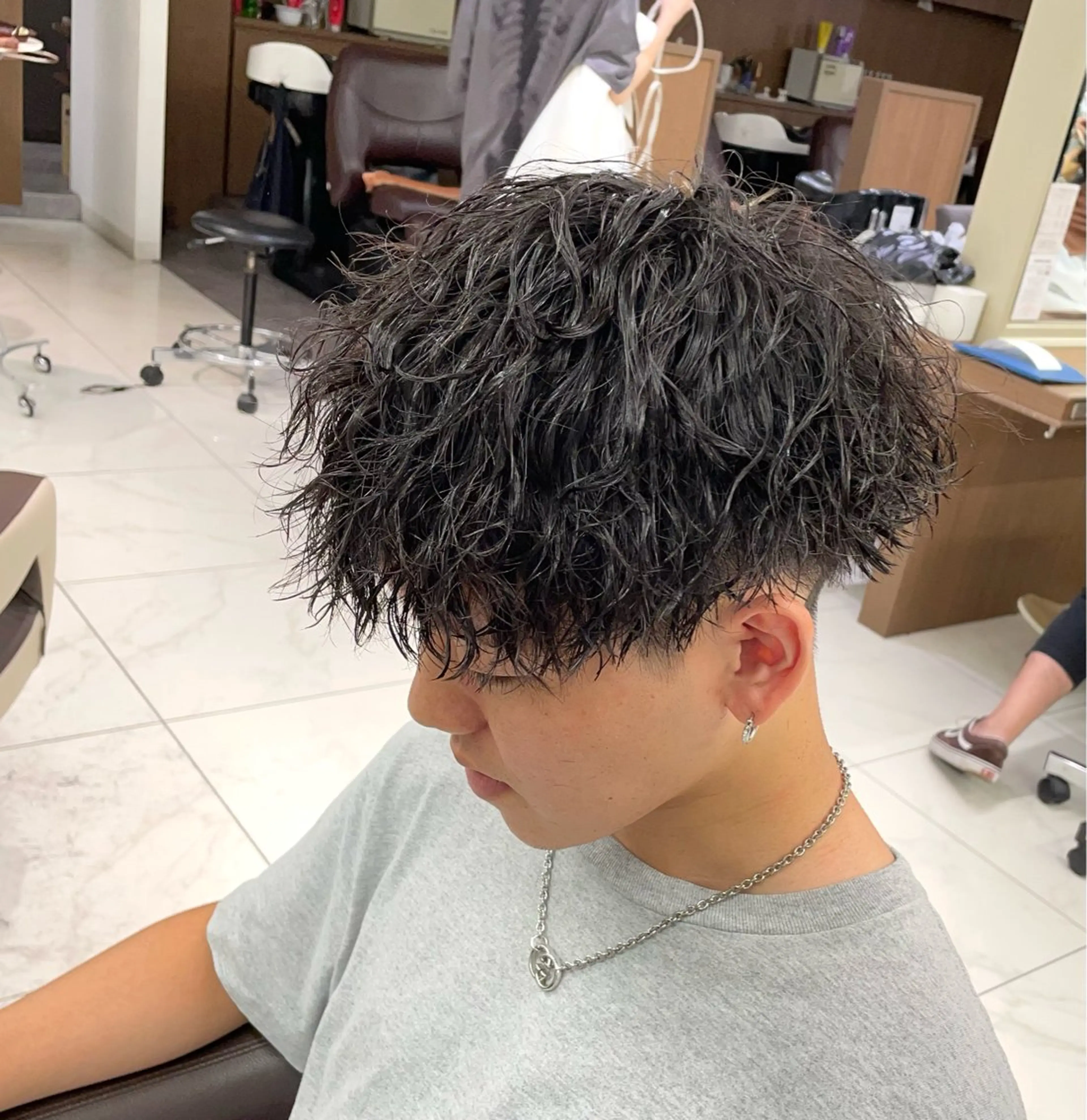 パーマ メンズ 【メンズ特化】 池田大成✂︎のヘアスタイル