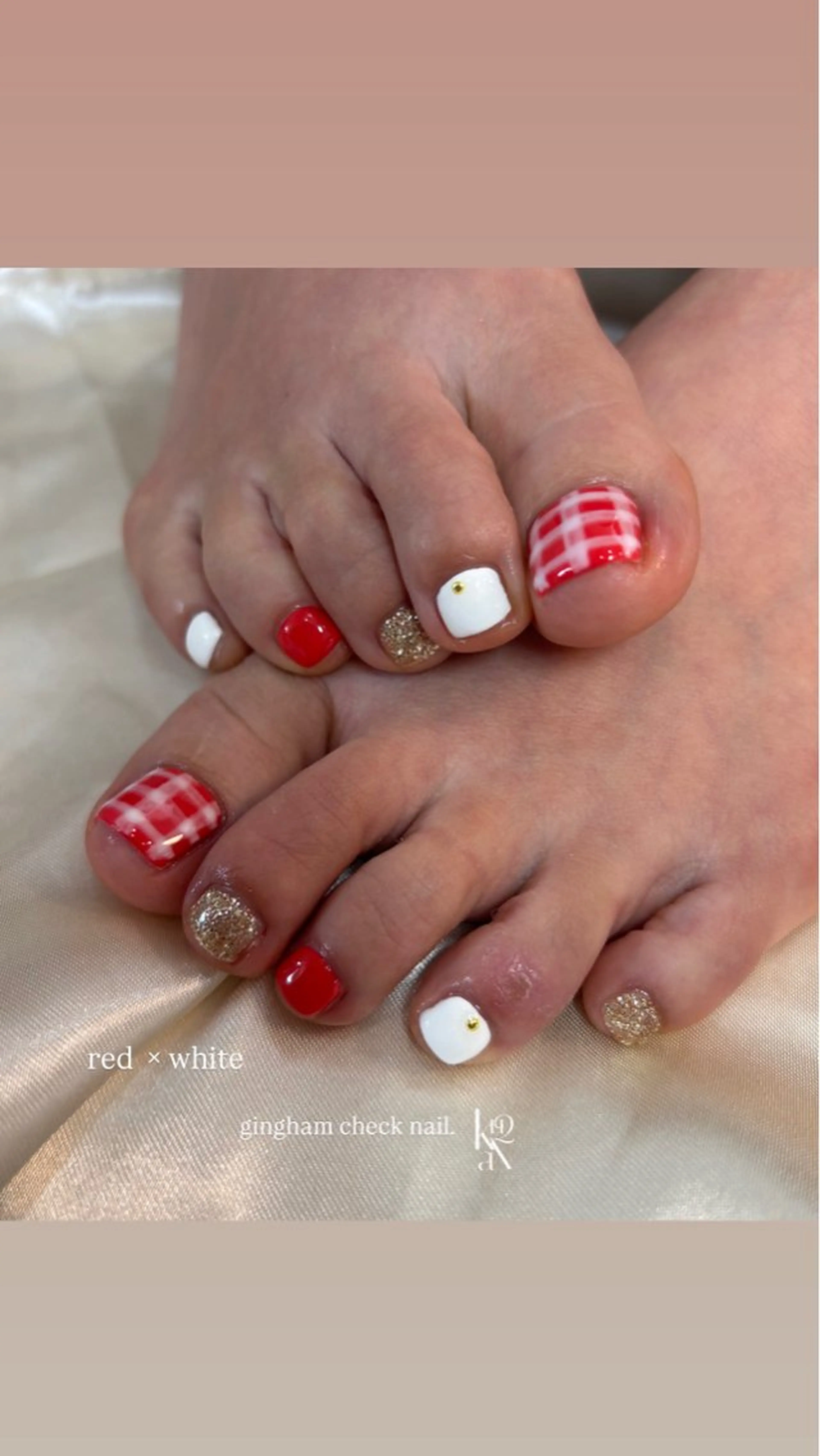 ネイル フットネイル S momoのネイルデザイン