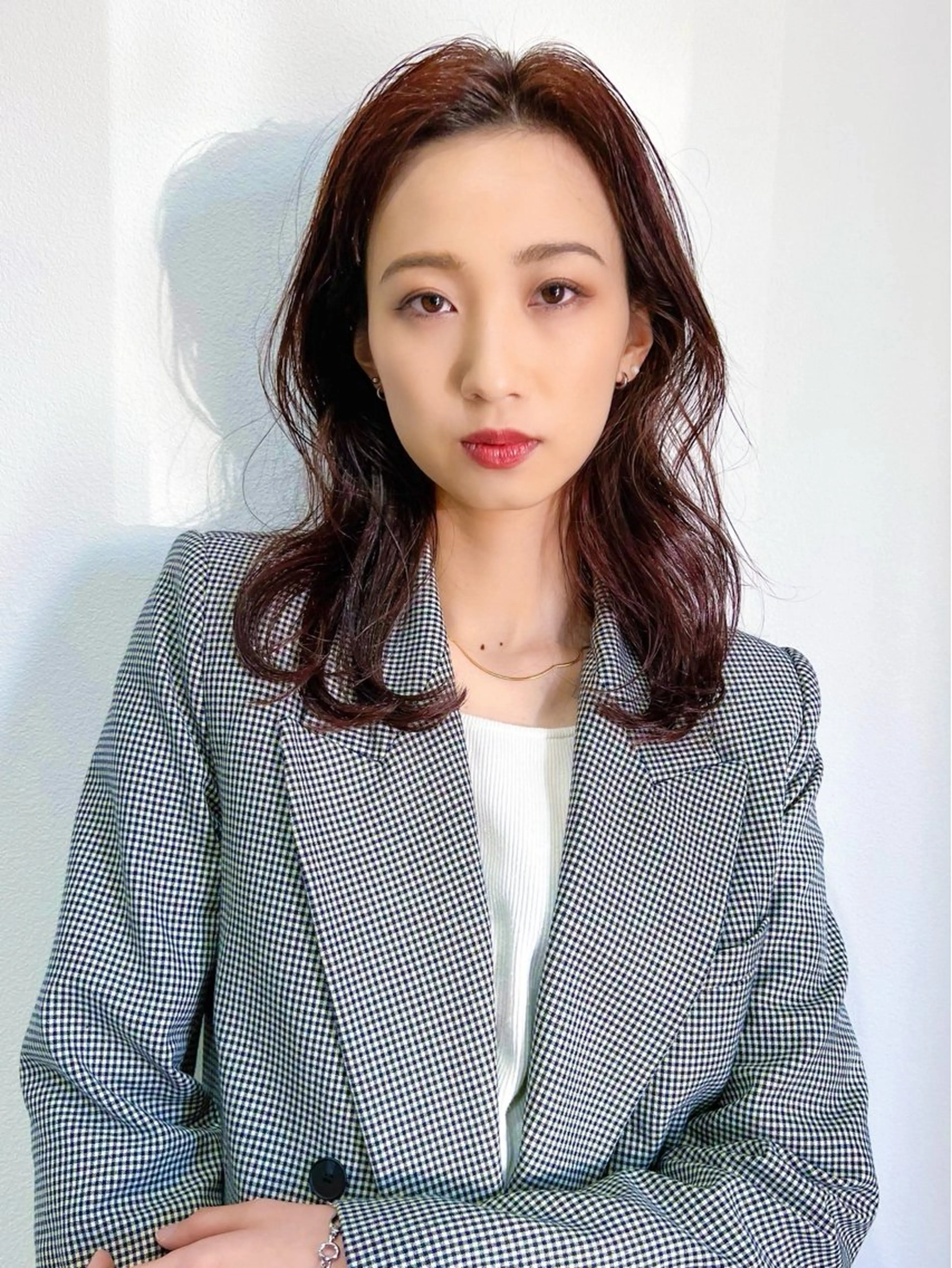 ミディアム カラー 坂本 大晟のヘアスタイル