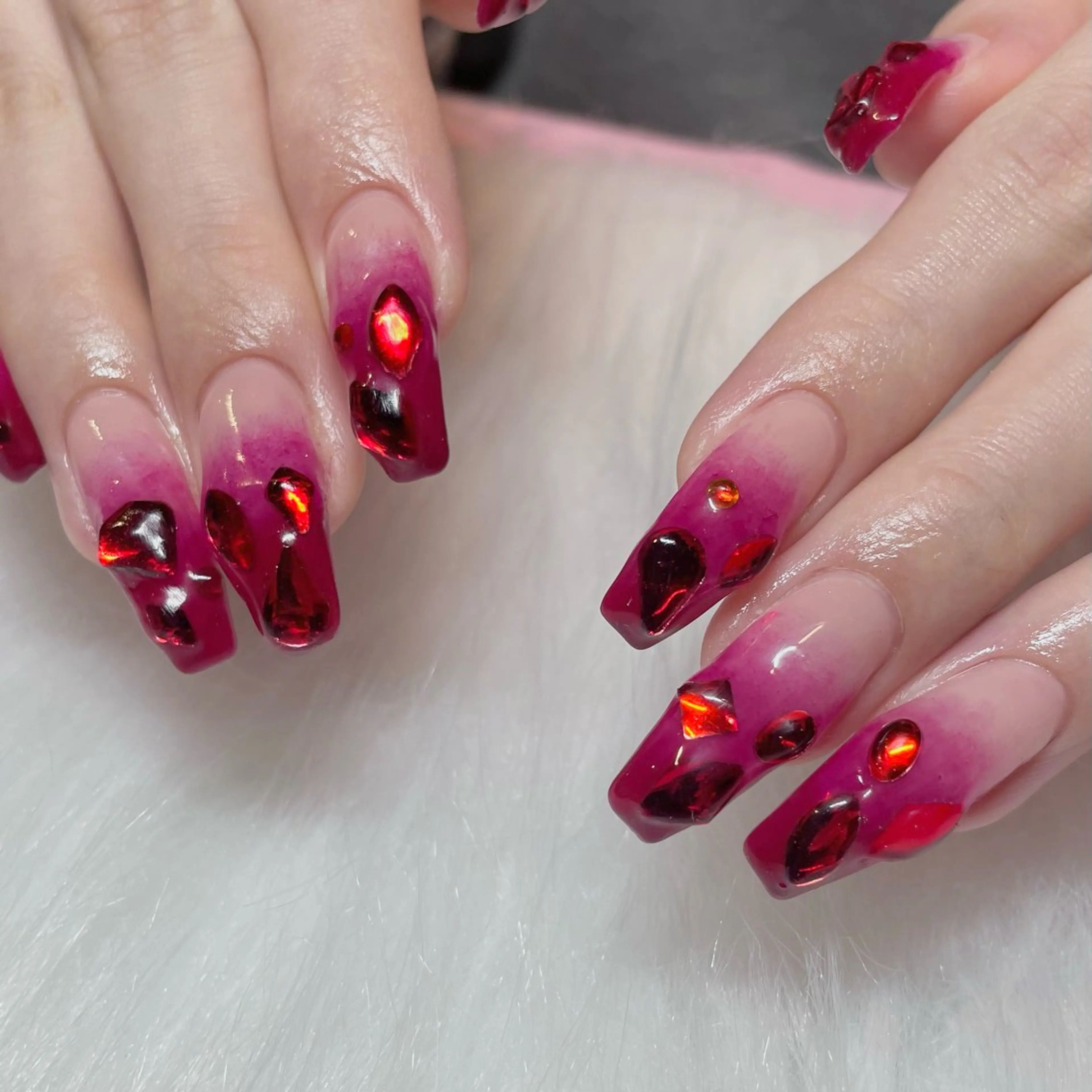 ネイル ハンドネイル Nail ヌシん家 AKANEのネイルデザイン